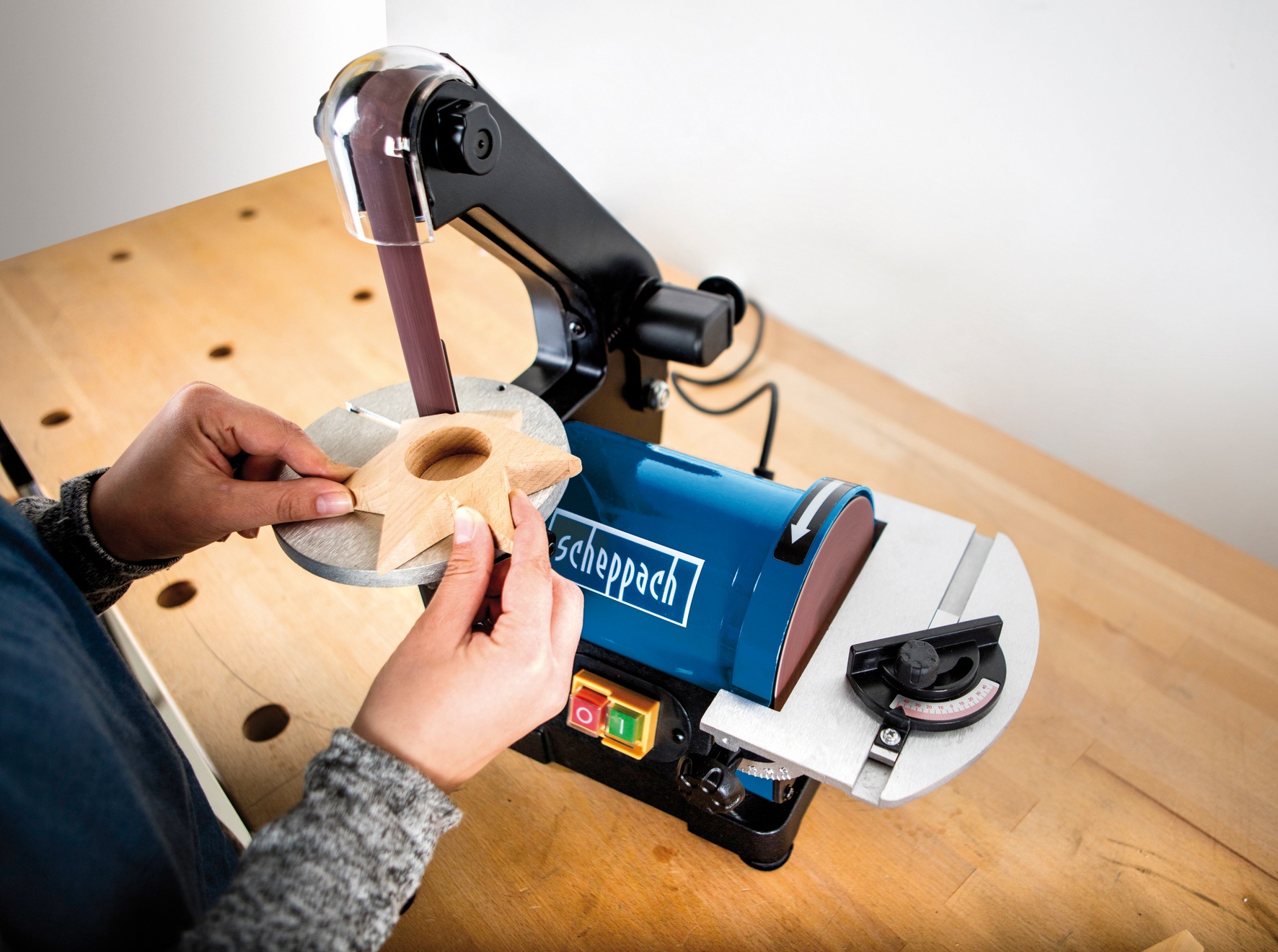 Scheppach Band-Tellerschleifer »BTS700«