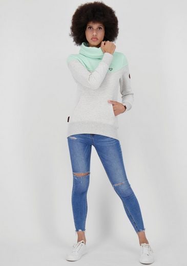 Alife & Kickin Sweater »SoleyAK-A«, (1 tlg.)