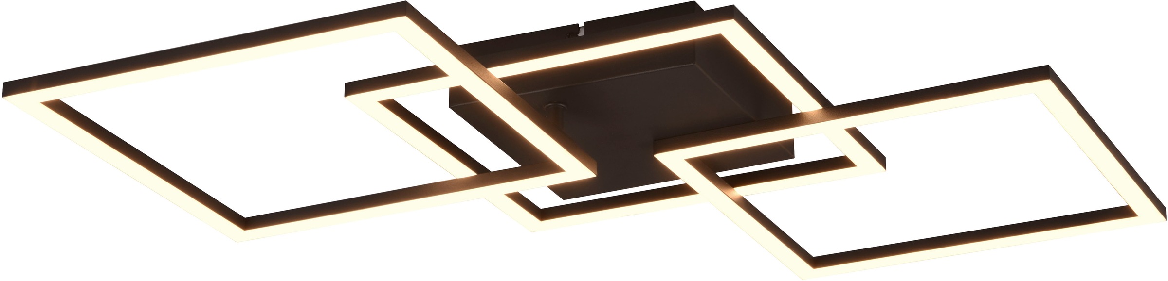 my home LED Deckenleuchte »ANTJE, Deckenlampe, schwenkbare LED-Rechtecke«, günstig online kaufen