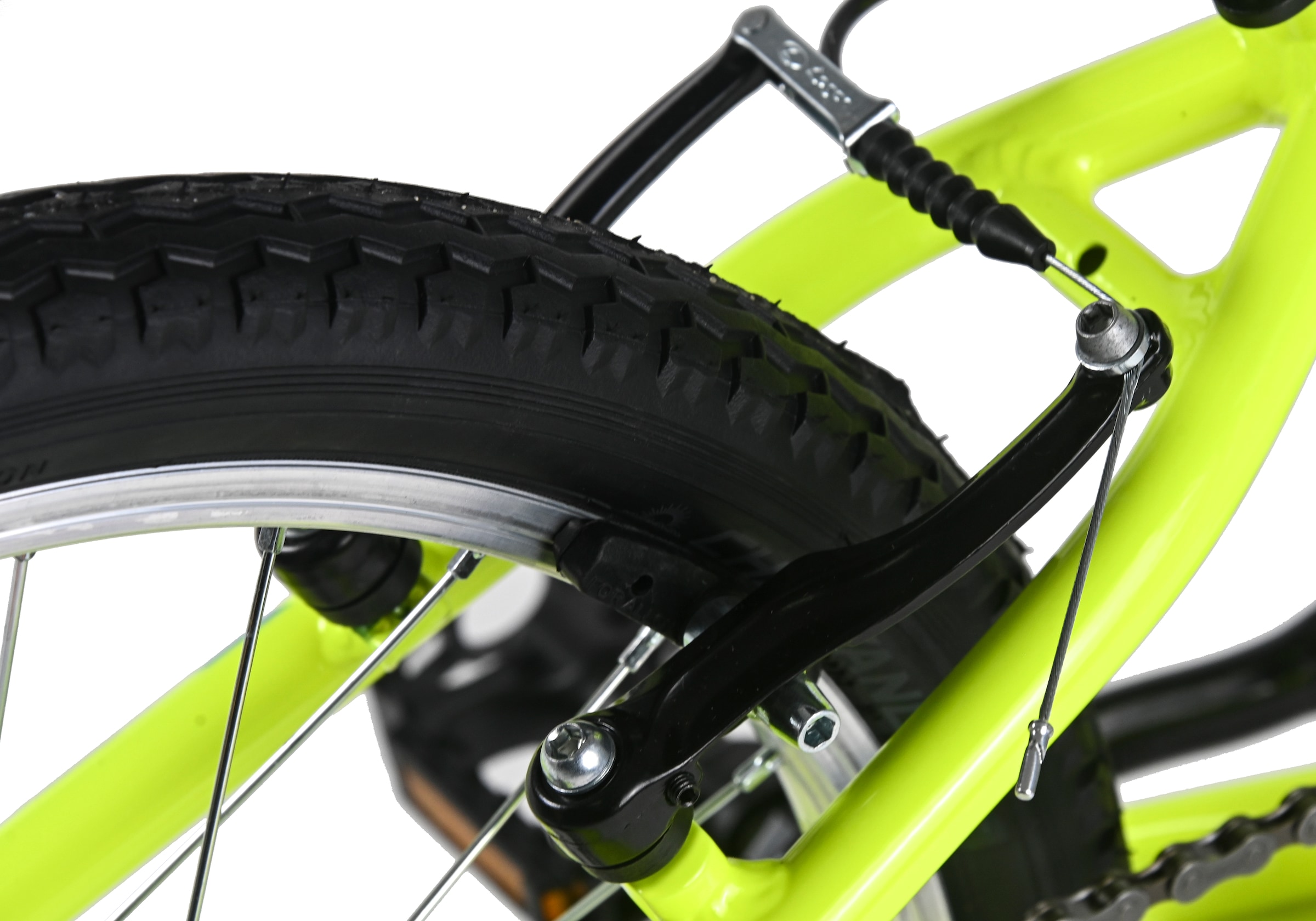 Dacapo Kinderfahrrad »20" Mistral Gelb 6 Gänge RH 27 cm - Ab 6 Jahre« 6 Gang Kettenschaltung