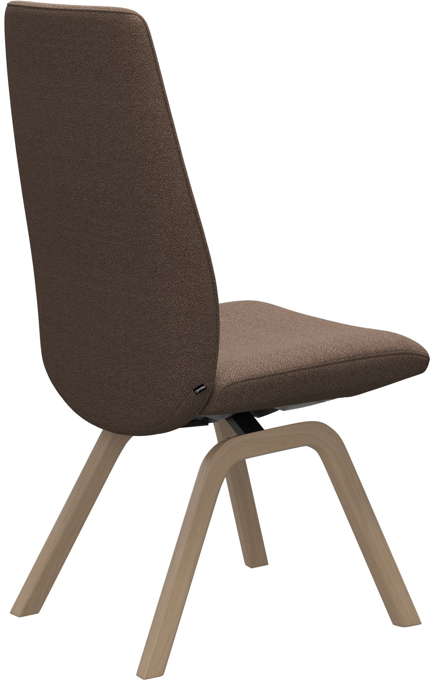 Stressless® Polsterstuhl »Laurel«, ROHLEDER Stoff Q2 FARON, High Back, Größe L, mit schräggestellten Beinen in Eiche natur