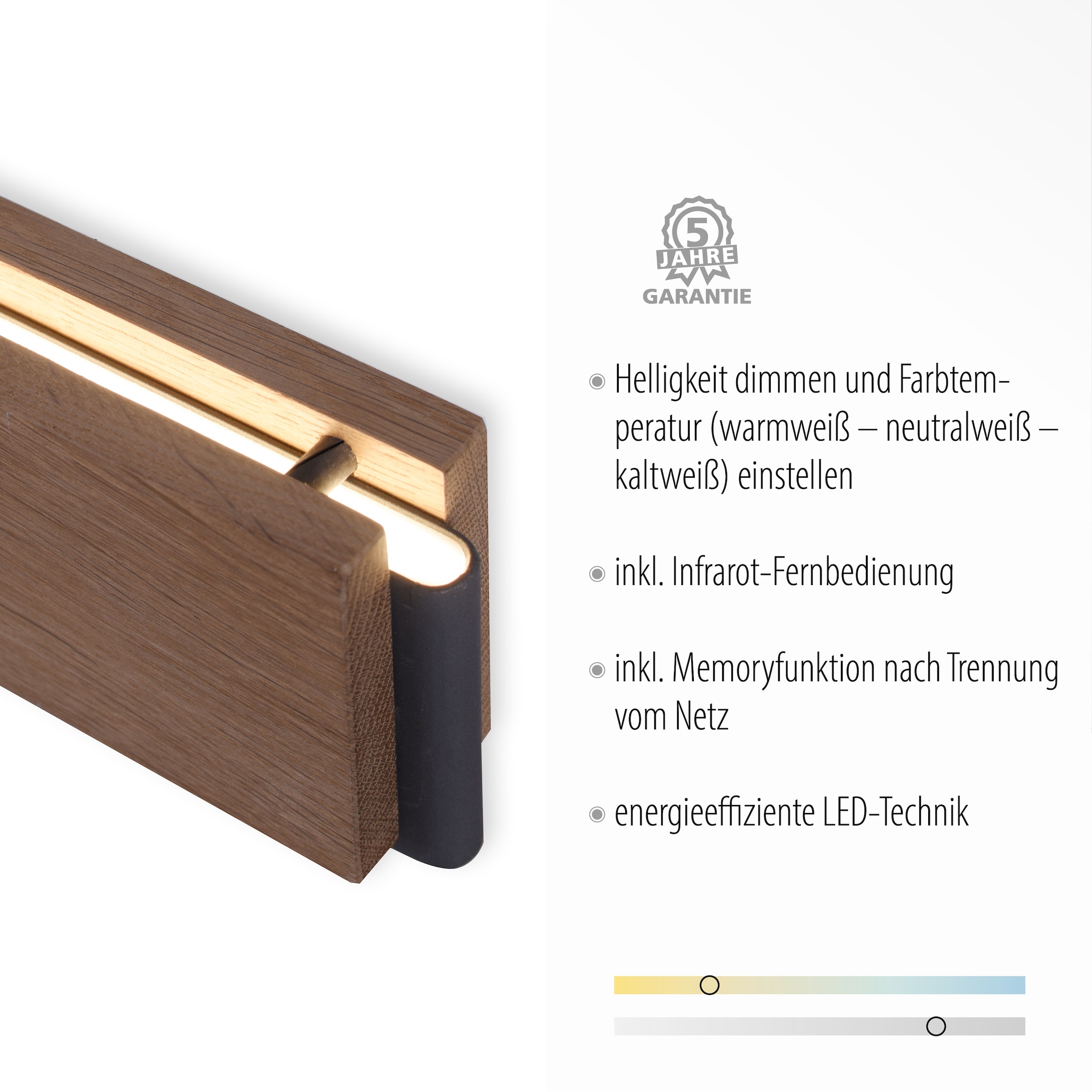 Paul Neuhaus Pendelleuchte »PALMA«, 1 flammig, Leuchtmittel LED-Board | LED fest integriert, CCT - über Fernbedienung, dimmbar über Fernbedienung, Infrarot inkl.