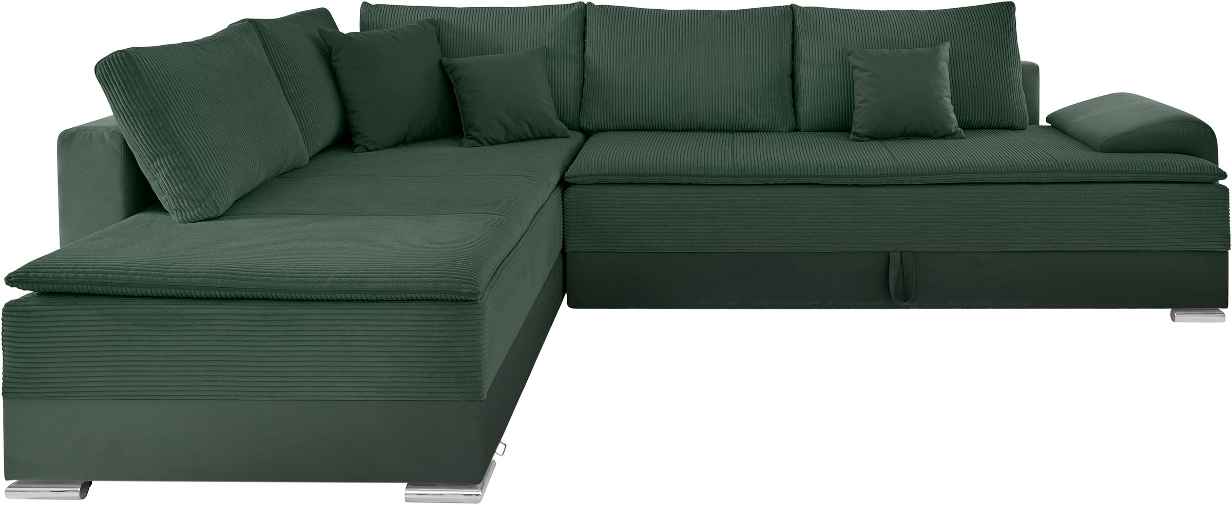 INOSIGN Ecksofa »Boxspringbett Night & Day L-Form mit Dauer-Schlaffunktion günstig online kaufen