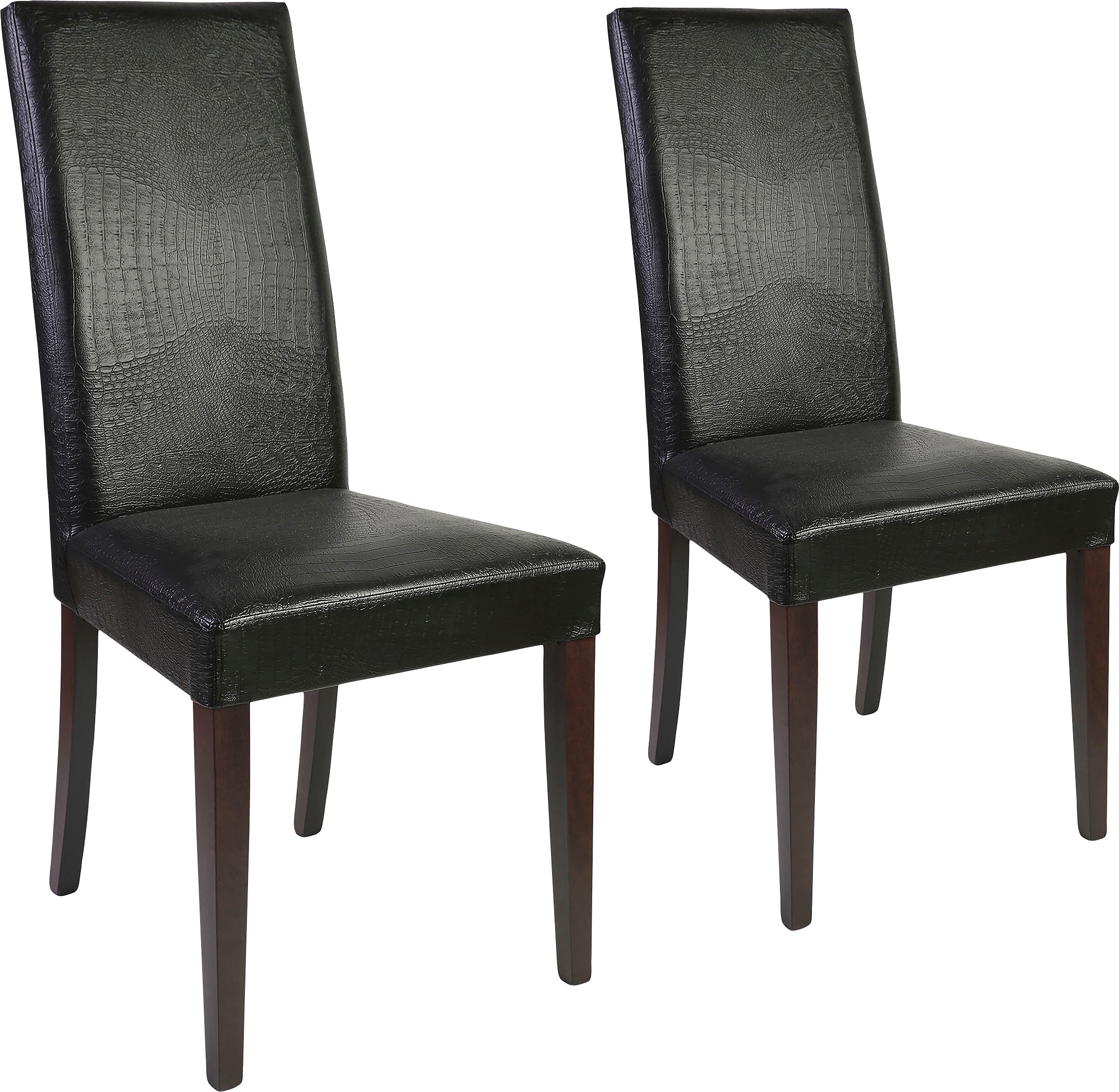 Home affaire Polsterstuhl »Java«, (Set), 2 St., Kunstleder, Kunstlederbezug günstig online kaufen