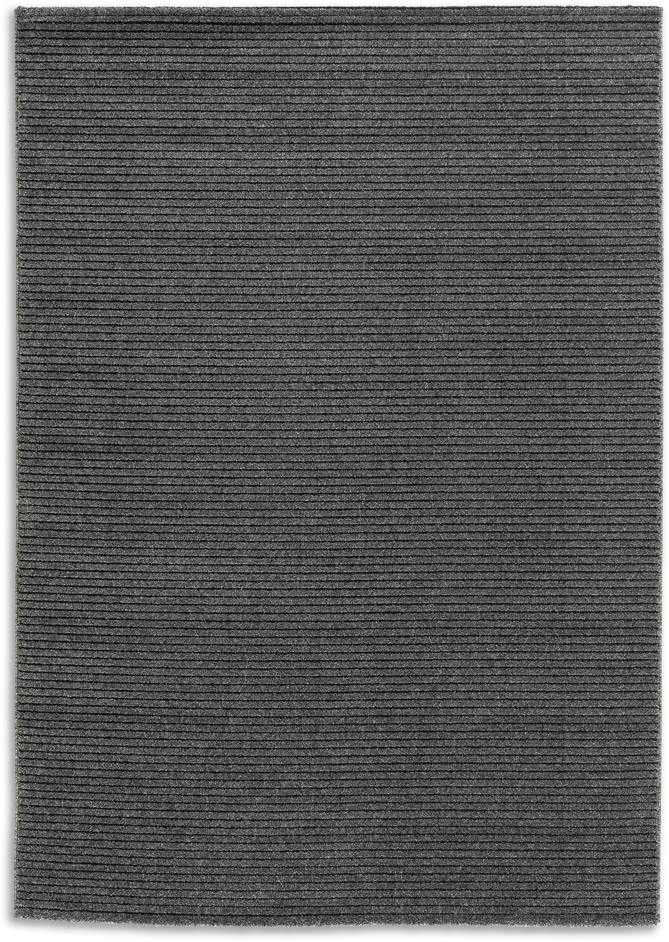 SCHÖNER WOHNEN-Kollektion Teppich »Pure 6317-241«, rechteckig, 22 mm Höhe, Kurzflor, Hoch Tief Struktur, Wohnzimmer, Schöner Wohnen Kollektion