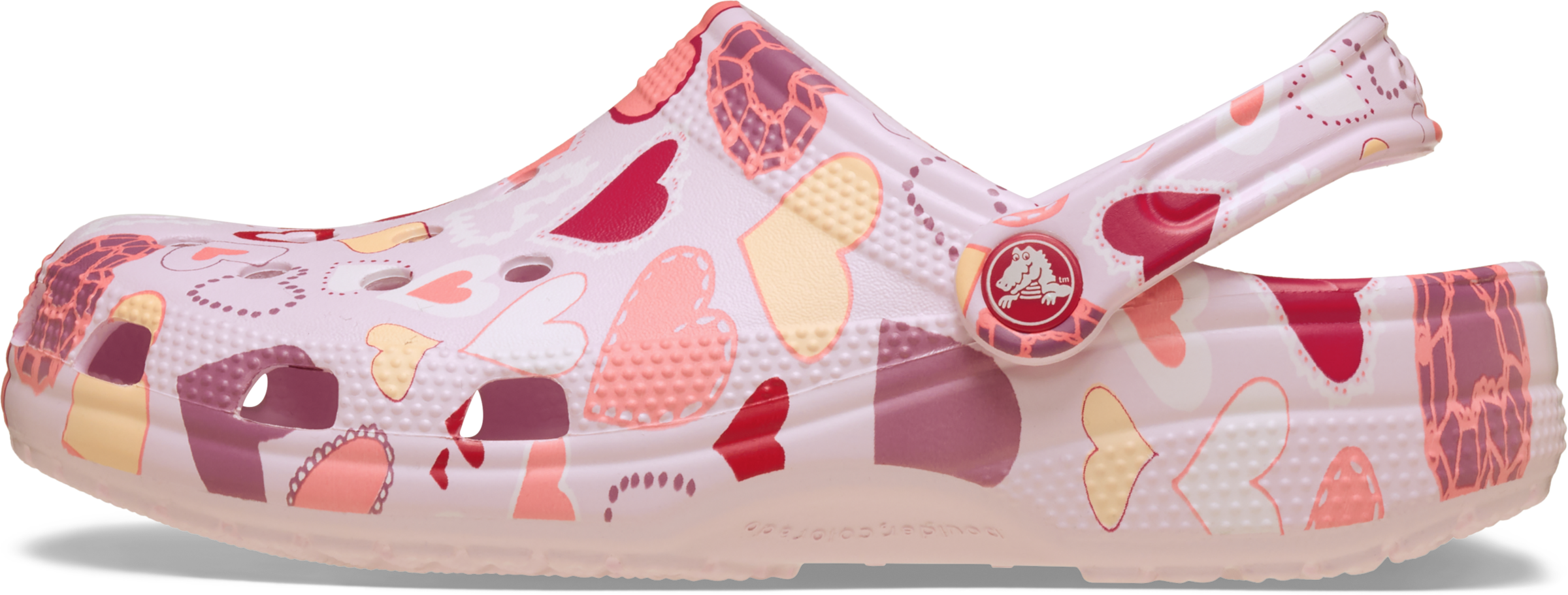 Crocs Clog »Classic Vday Clog«  Sommerschuh, Strandschuh, Hausschuh mit Fersenriemen