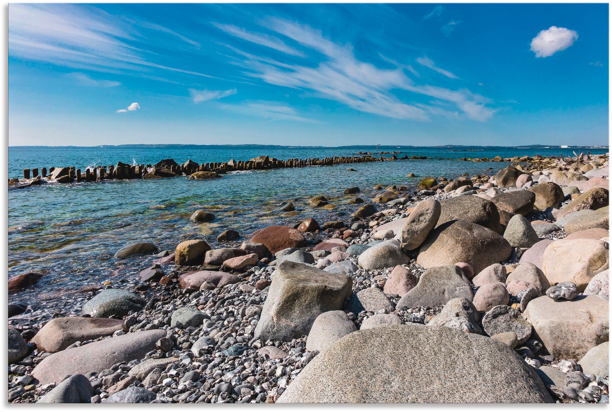 Artland Wandbild »Ostseeküste auf der Insel Rügen«, Küste, (1 St.), als Alu günstig online kaufen