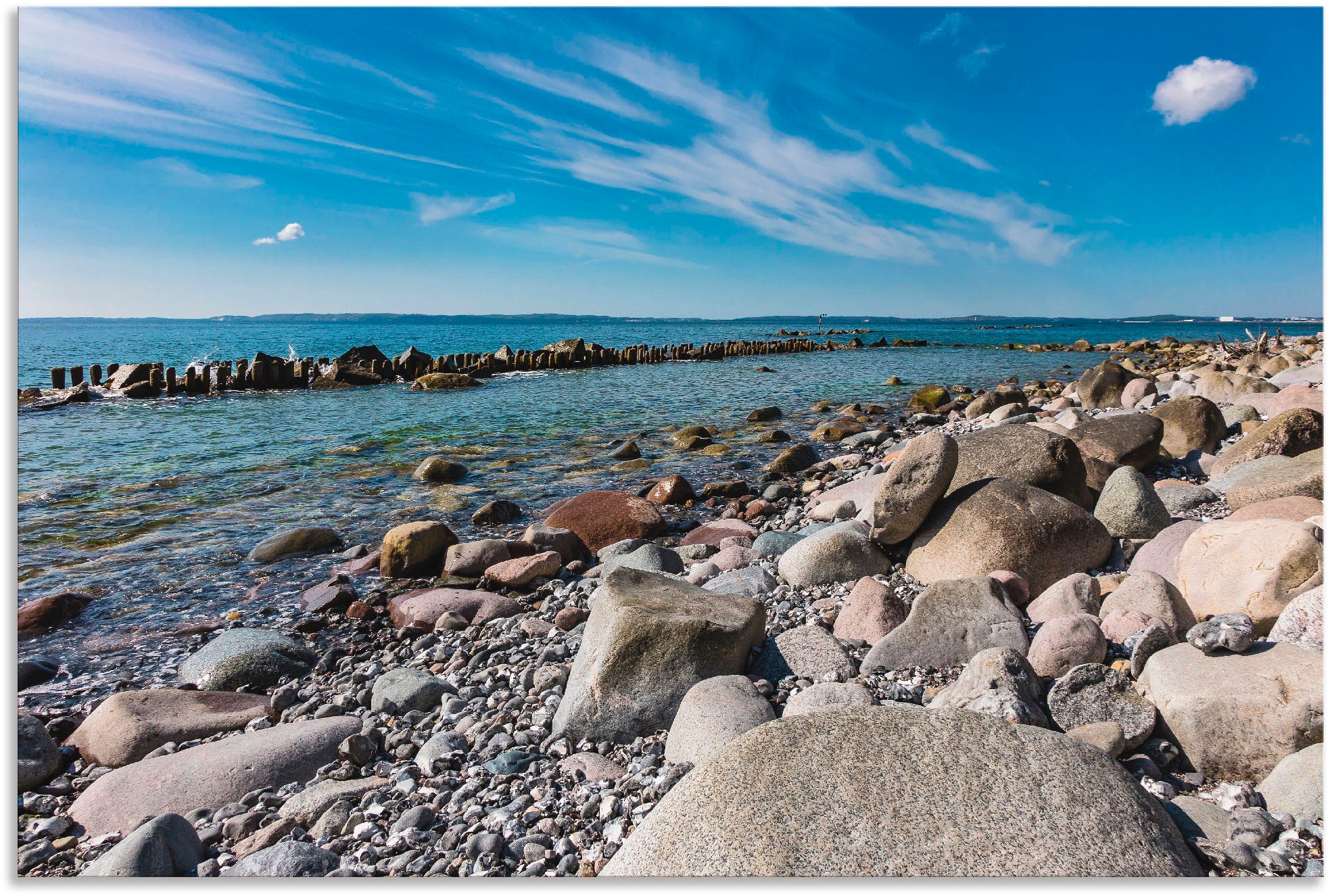 Artland Wandbild »Ostseeküste auf der Insel Rügen«, Küste, (1 St.), als Alu günstig online kaufen