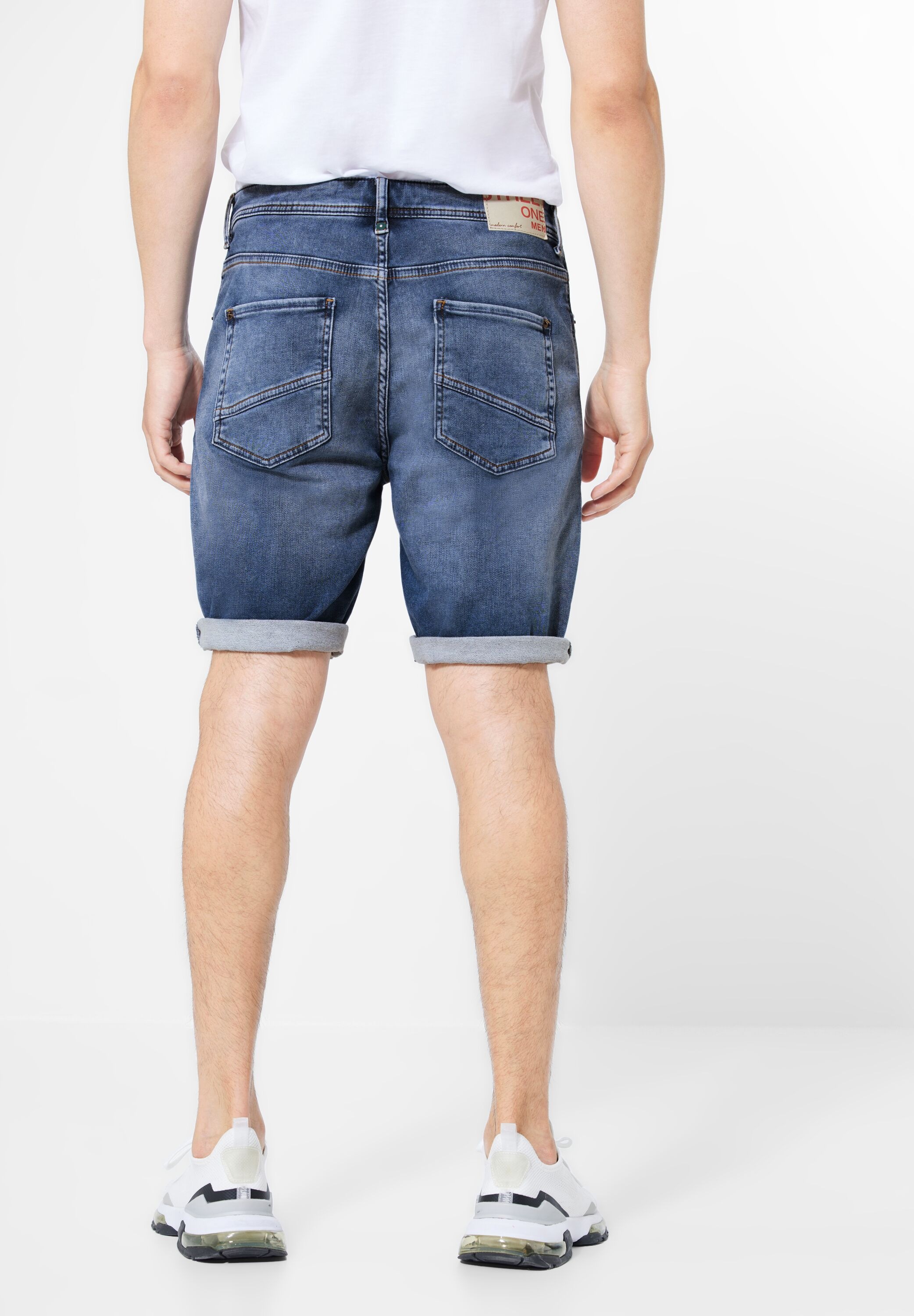 4. Bild von STREET ONE MEN Jeansshorts, 4-Pocket Style