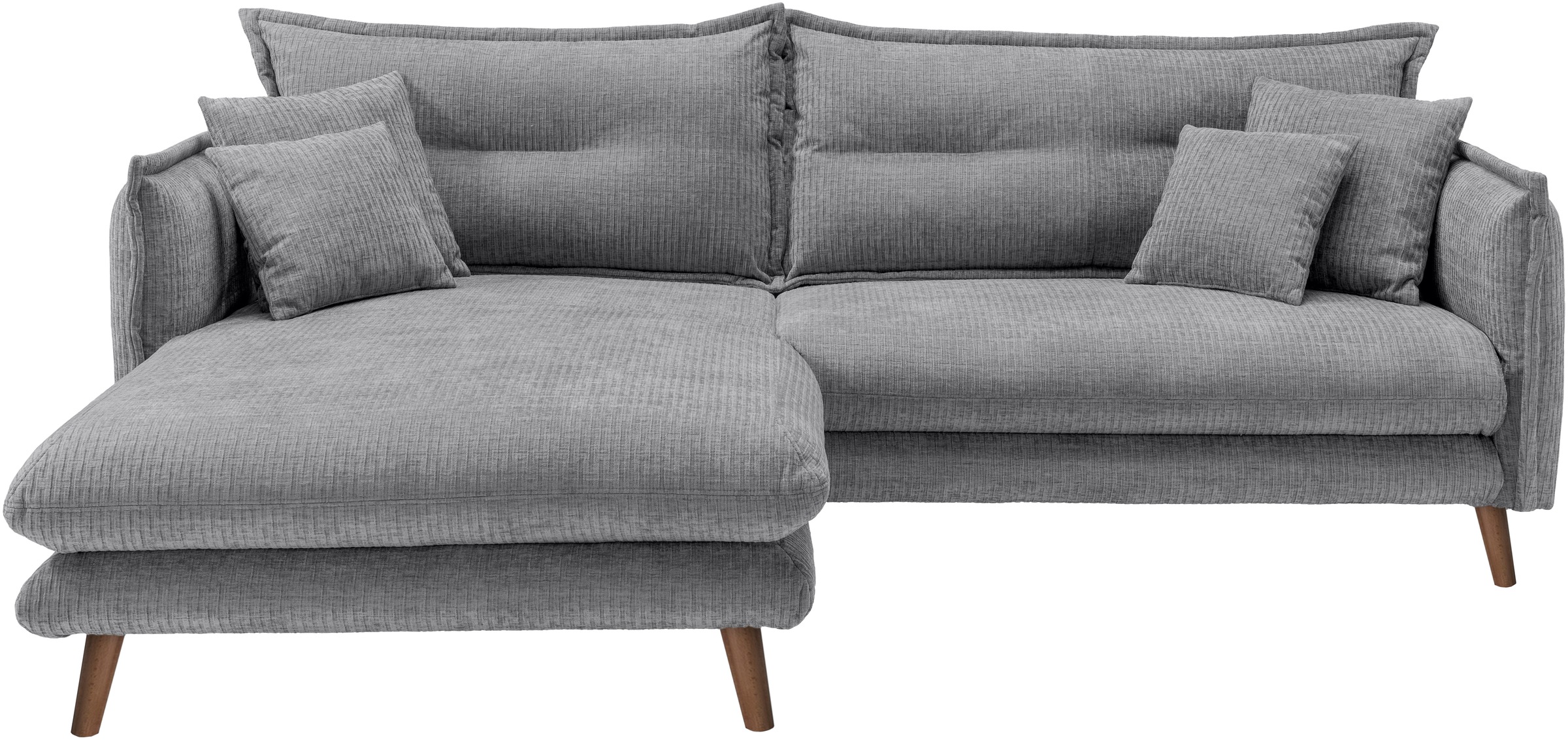 INOSIGN Ecksofa »Lazio modern und bequem, schmale Armlehnen, tolle Detailve günstig online kaufen