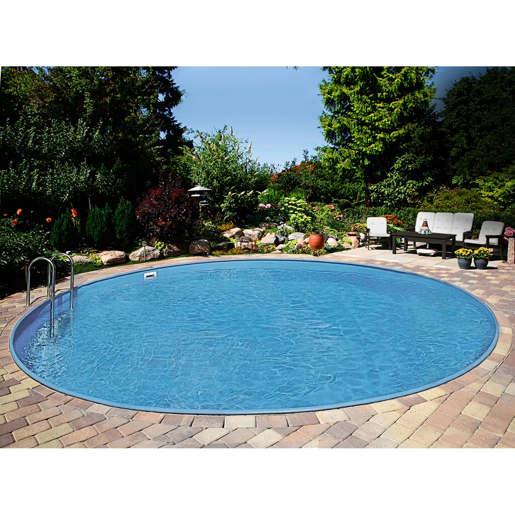 Clear Pool Rundpool »Premium Ibiza«, (Set, 9 tlg.)