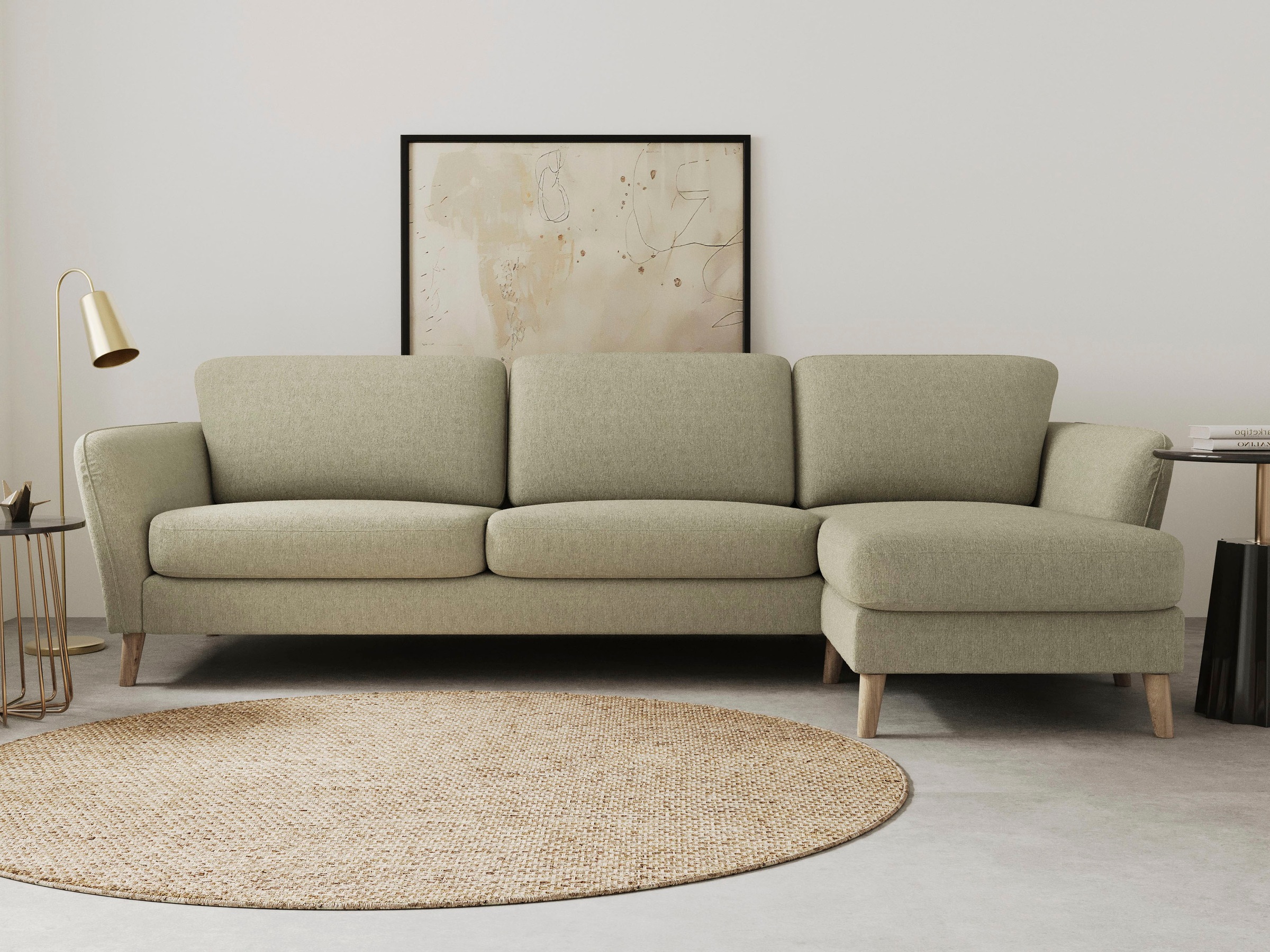 Home affaire Ecksofa »MARSEILLE (279/152cm),L-Form, Rec. rechts/links, vers günstig online kaufen