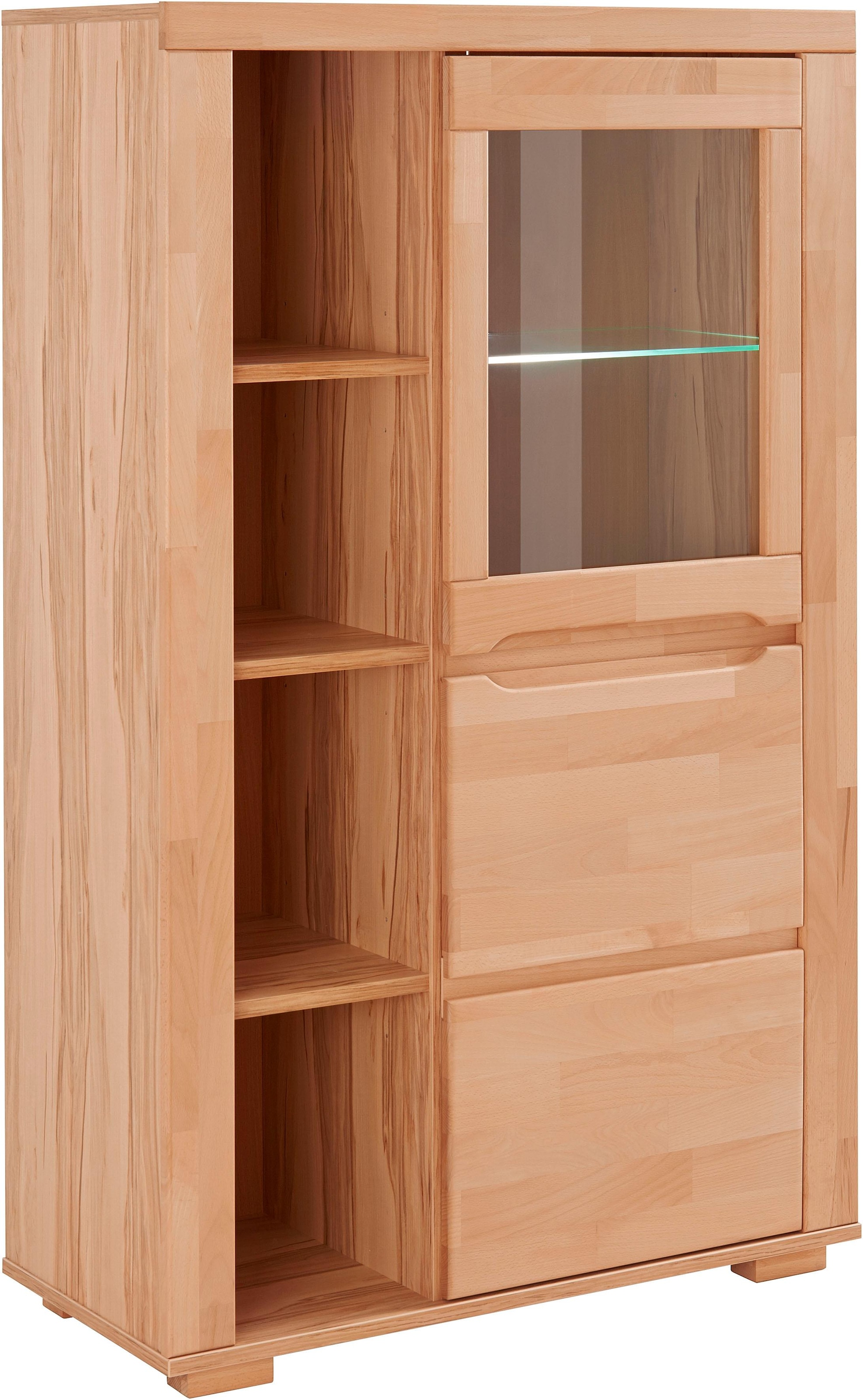 Home affaire Vitrine »Denis«, Stauraumvitrine, Höhe 145 cm