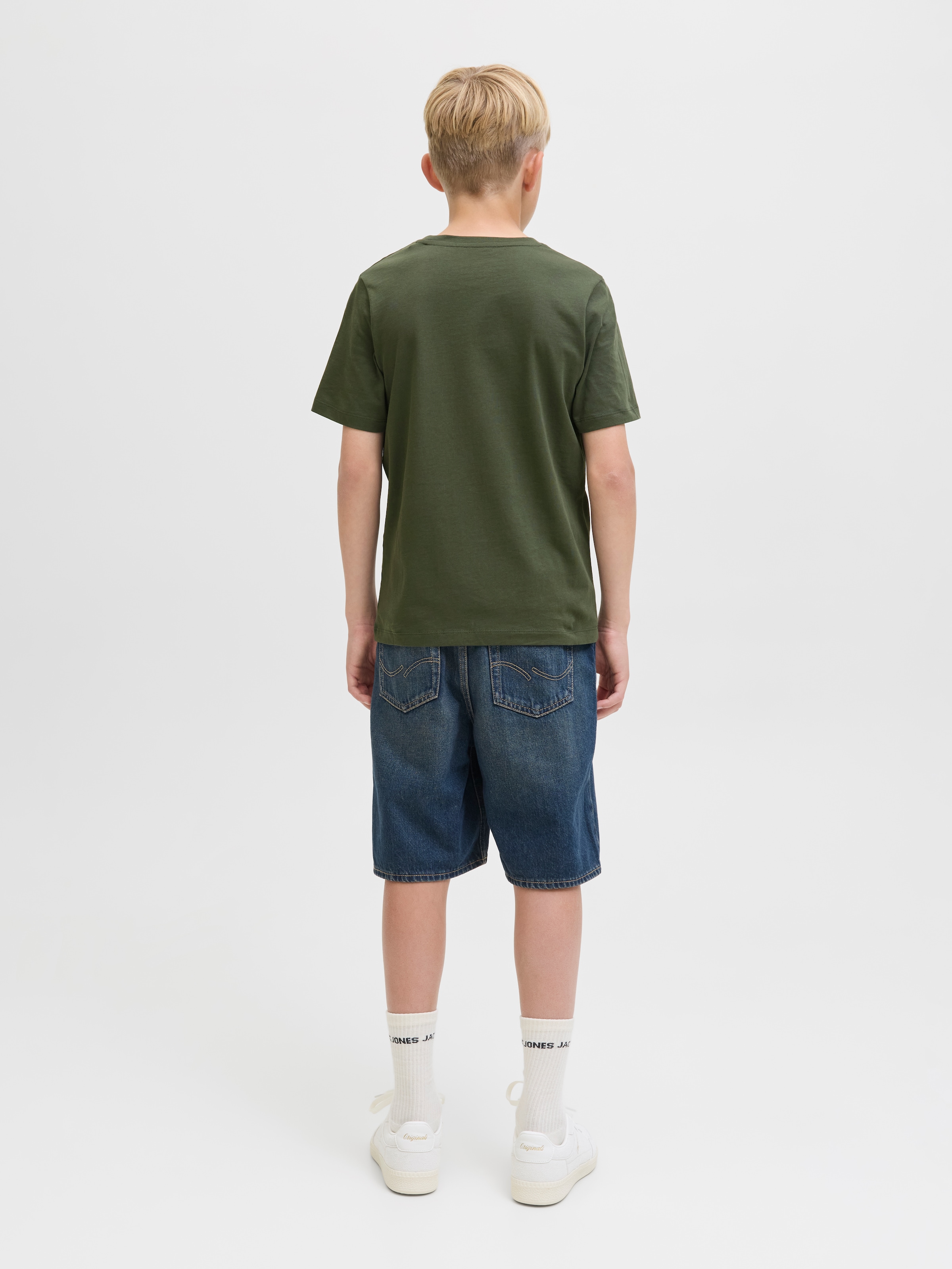 Jack & Jones Junior T-Shirt »JJELOGO TEE SS ONECK 2 COL AW25 NOOS JNR«