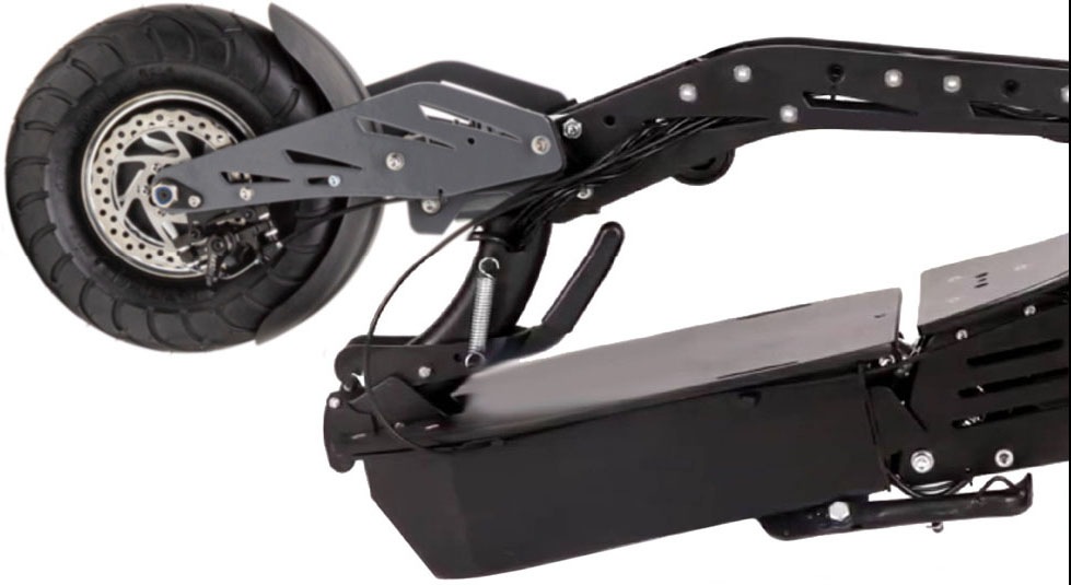 6. Bild von Forca E-Scooter »Evoking 45 km/h Safety (inkl. Blinker + Gepäck-Case)«, 45 km/h, 40 km