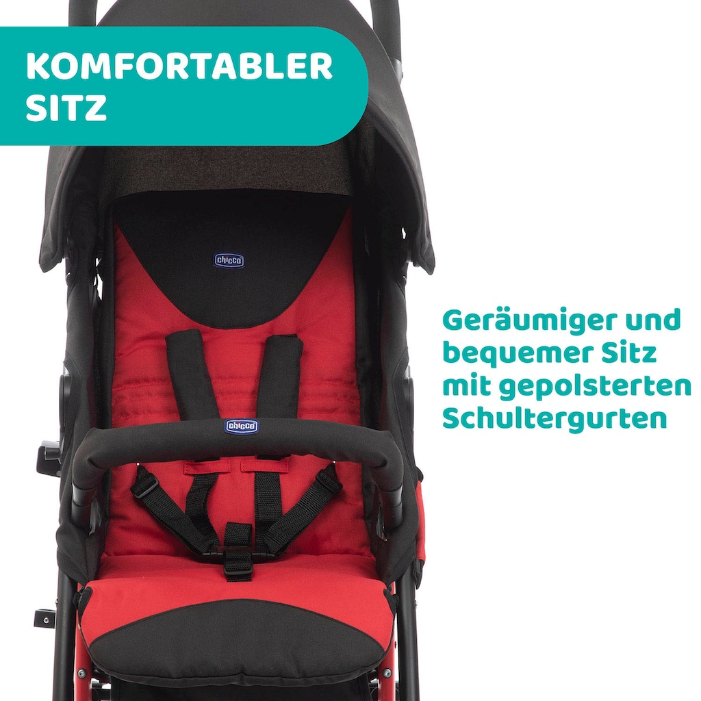 Chicco Kinder-Buggy »Echo, Scarlet«, mit Frontbügel;