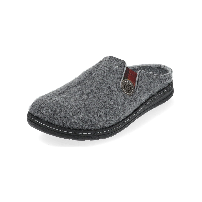 ROHDE Hausschuh »Hausschuhe Filz« Grau 43 43 Verschluss: Schlupfschuh