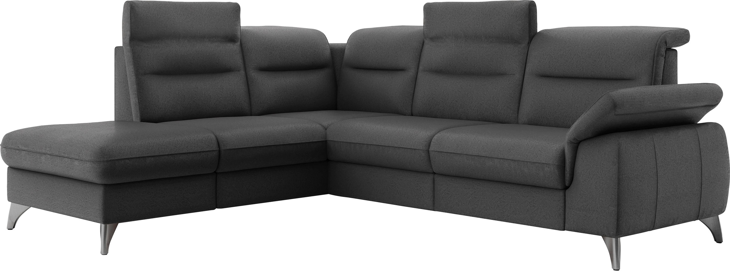 sit&more Ecksofa »Astoria L-Form«, wahlweise mit motorischer Relaxfunktion