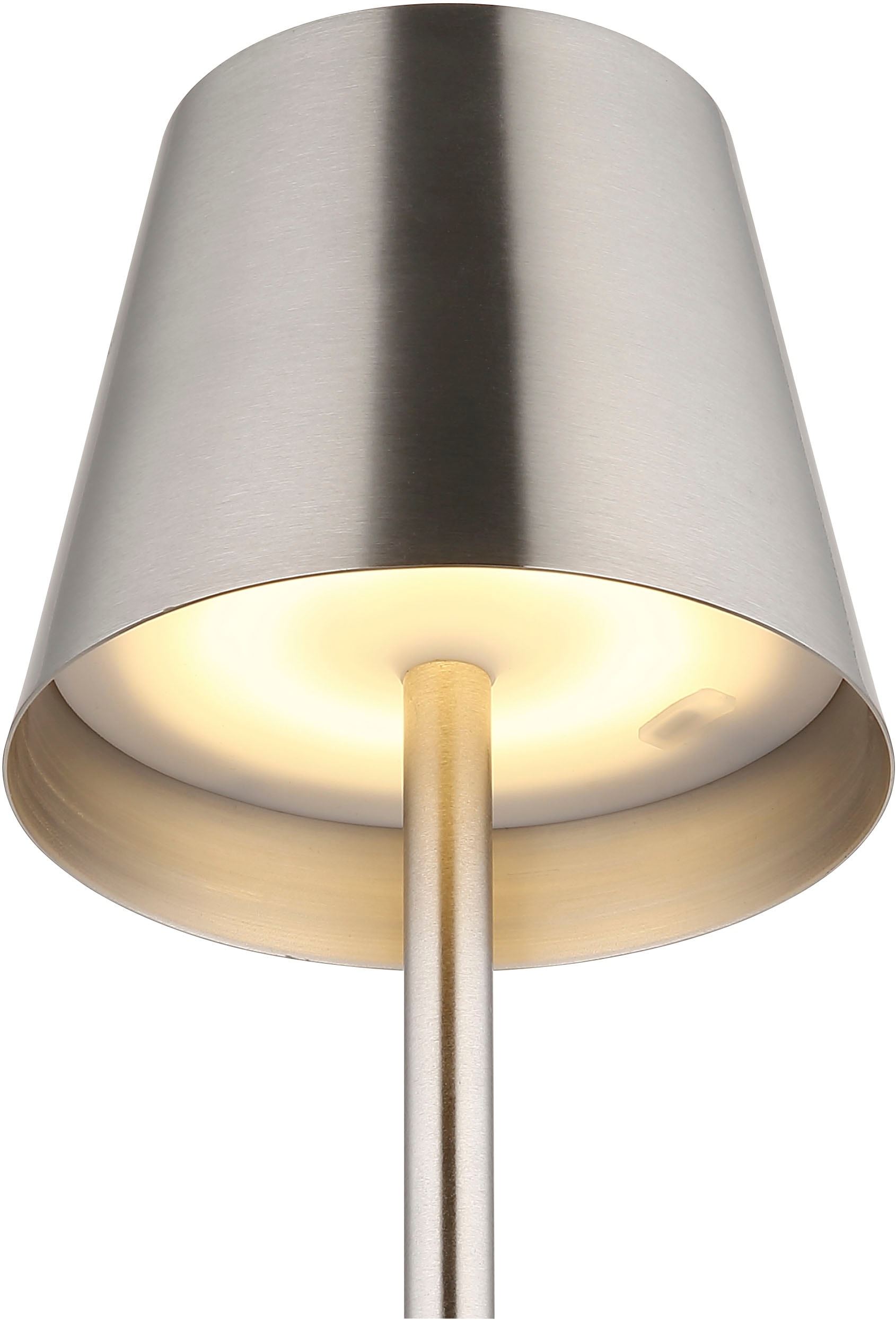 GLOBO LIGHTING Tischleuchte »VANNIE« LED-Modul 1 Stk. Warmweiß Tischlampe Nachttischlampe Deko-Tischleuchte Schlafzimmer