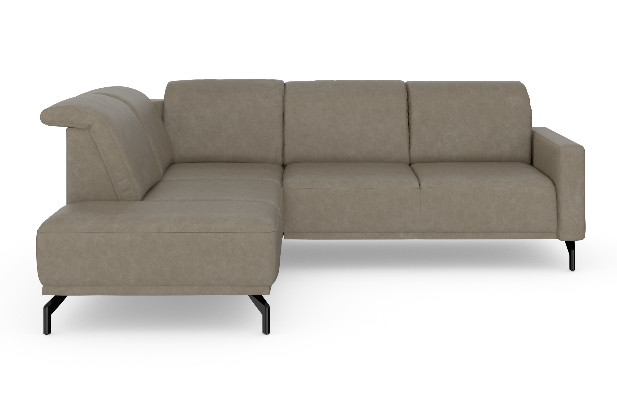 sit&more Ecksofa »Bailando L-Form«, wahlweise mit Kopfteilverstellung und V günstig online kaufen