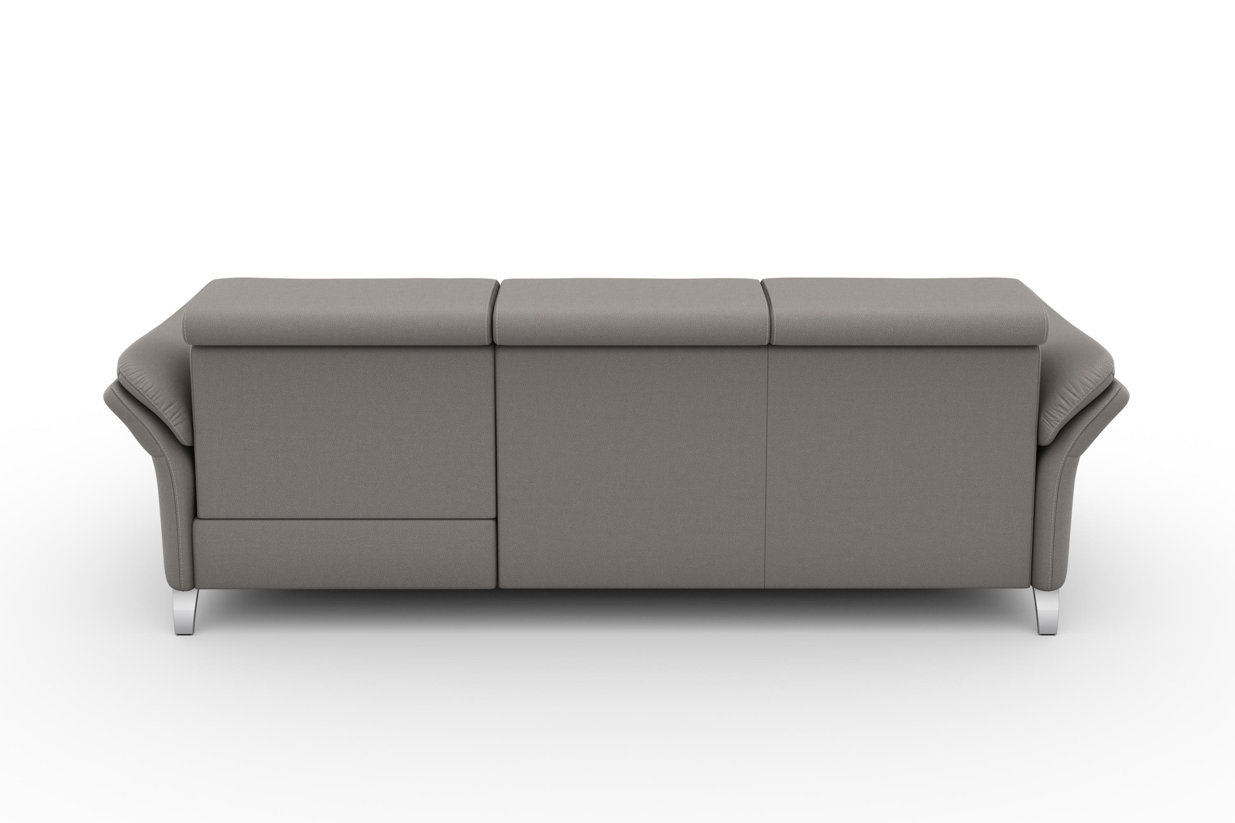 sit&more Ecksofa »Vincenzo L-Form«, inklusive Kopfteilverstellung, wahlweise mit Bettfunktion, Bettkasten
