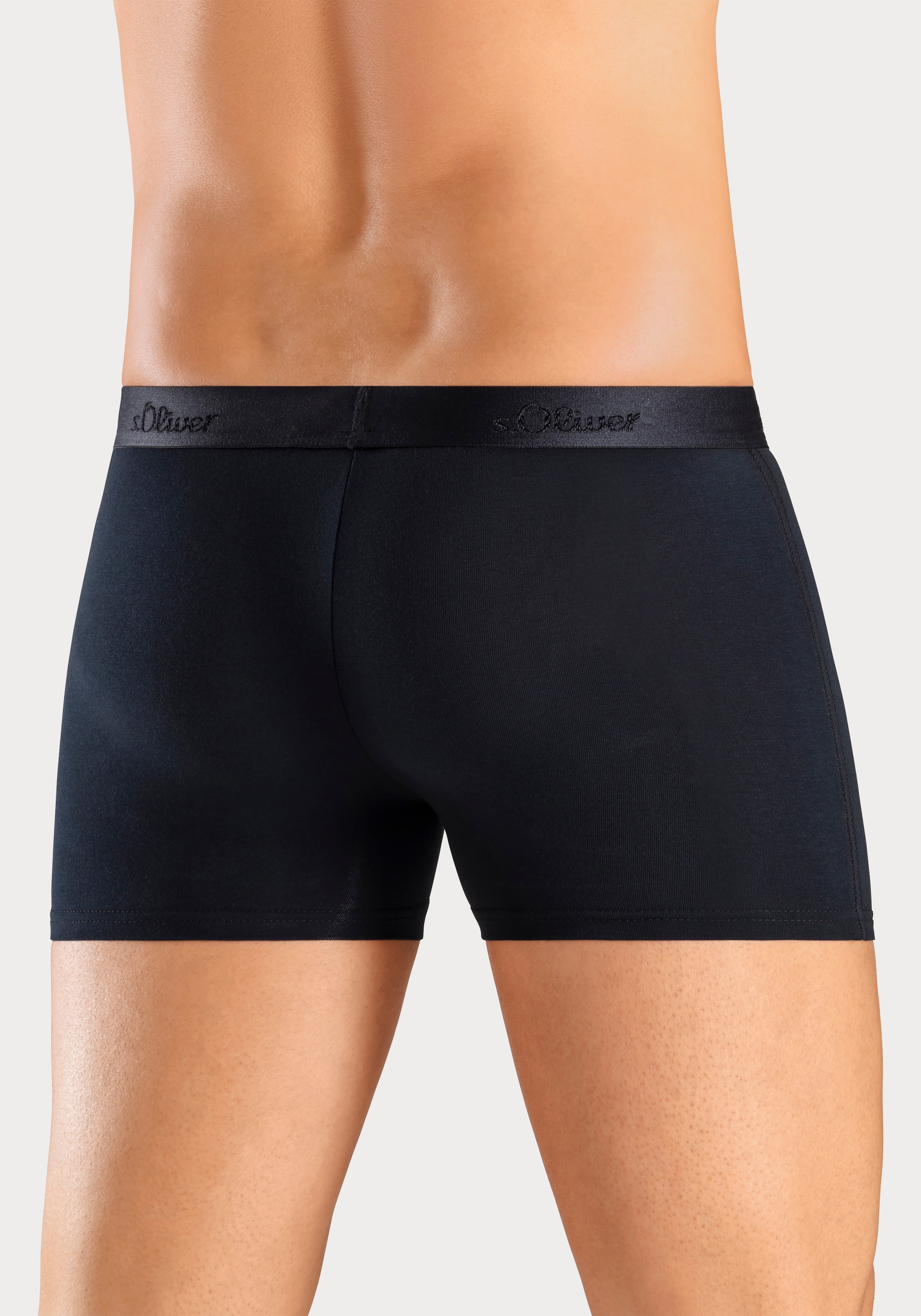 s.Oliver Boxer »Boxershorts für Herren«, (Packung, 2 St.), aus weichem Modal