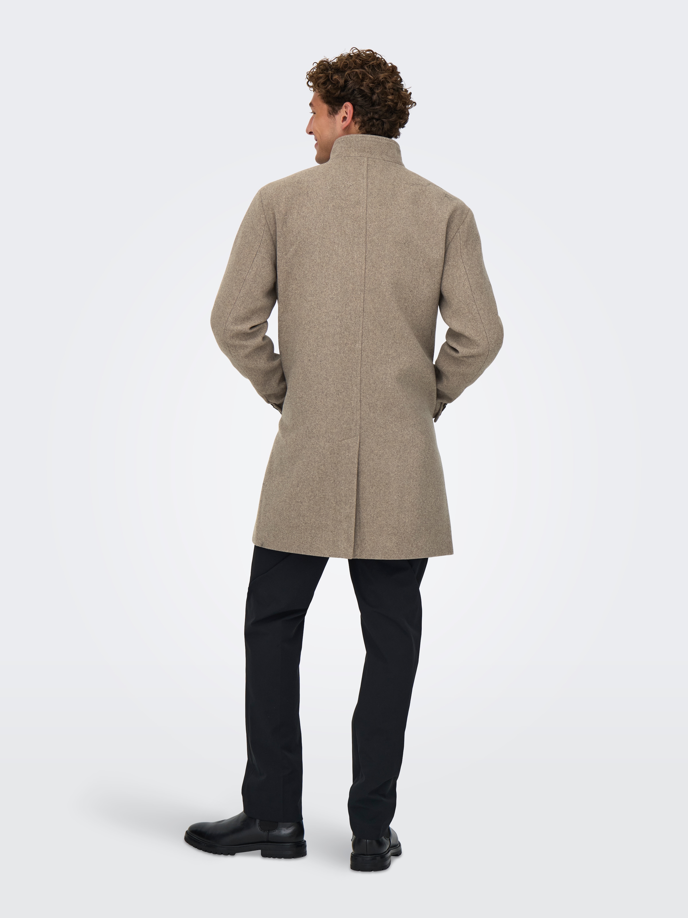 ONLY & SONS Kurzmantel »ONSCHARLES WOOL COAT OTW«
