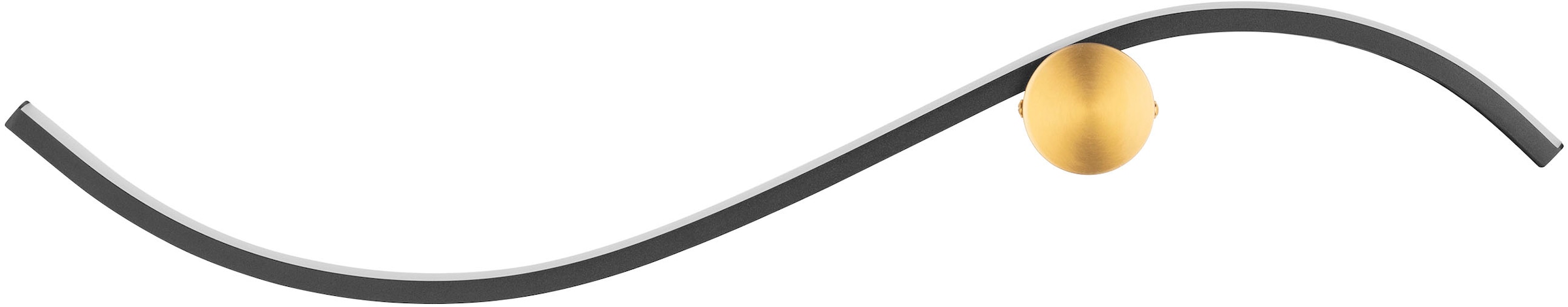 Nova Luce Wandleuchte »KIMA« LED-Modul 1 Stk. Warmweiß günstig online kaufen