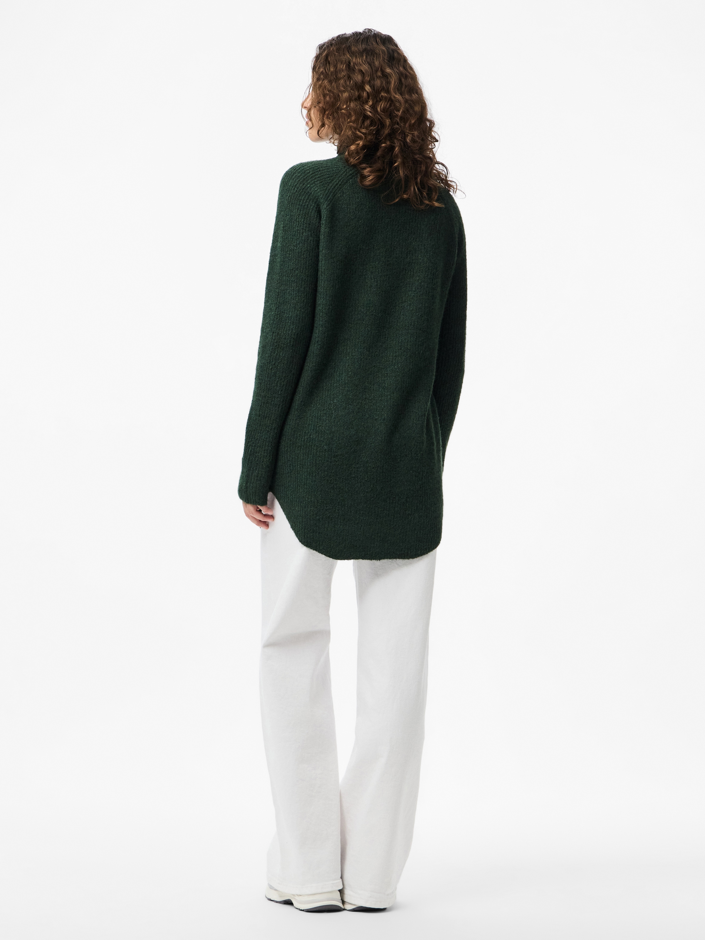 pieces Rollkragenpullover »PCELLEN LS LONG KNIT NOOS BC«