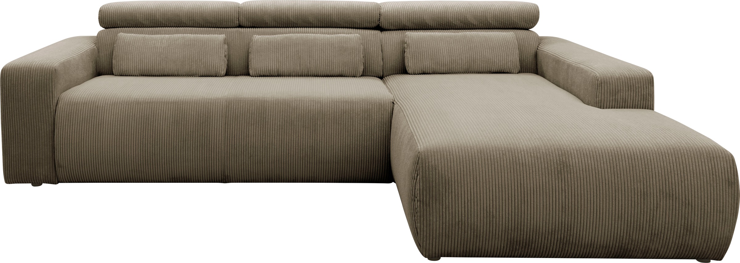 DOMO collection Ecksofa "Brandon große Ausführung B/T/H: 289/177/80 cm, auc günstig online kaufen