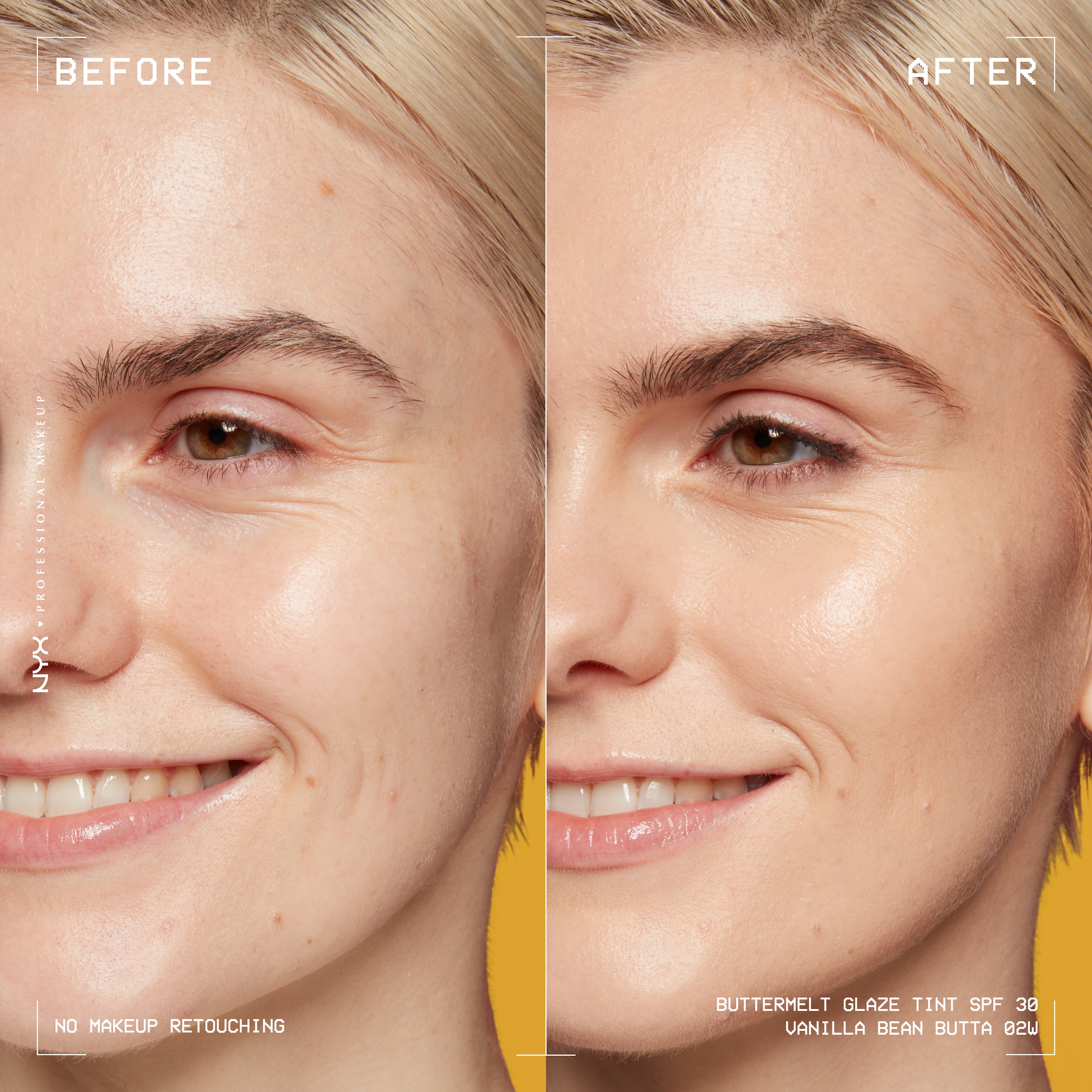 NYX Foundation »NYX Professional Makeup Buttermelt Glaze Foundation LSF 30«