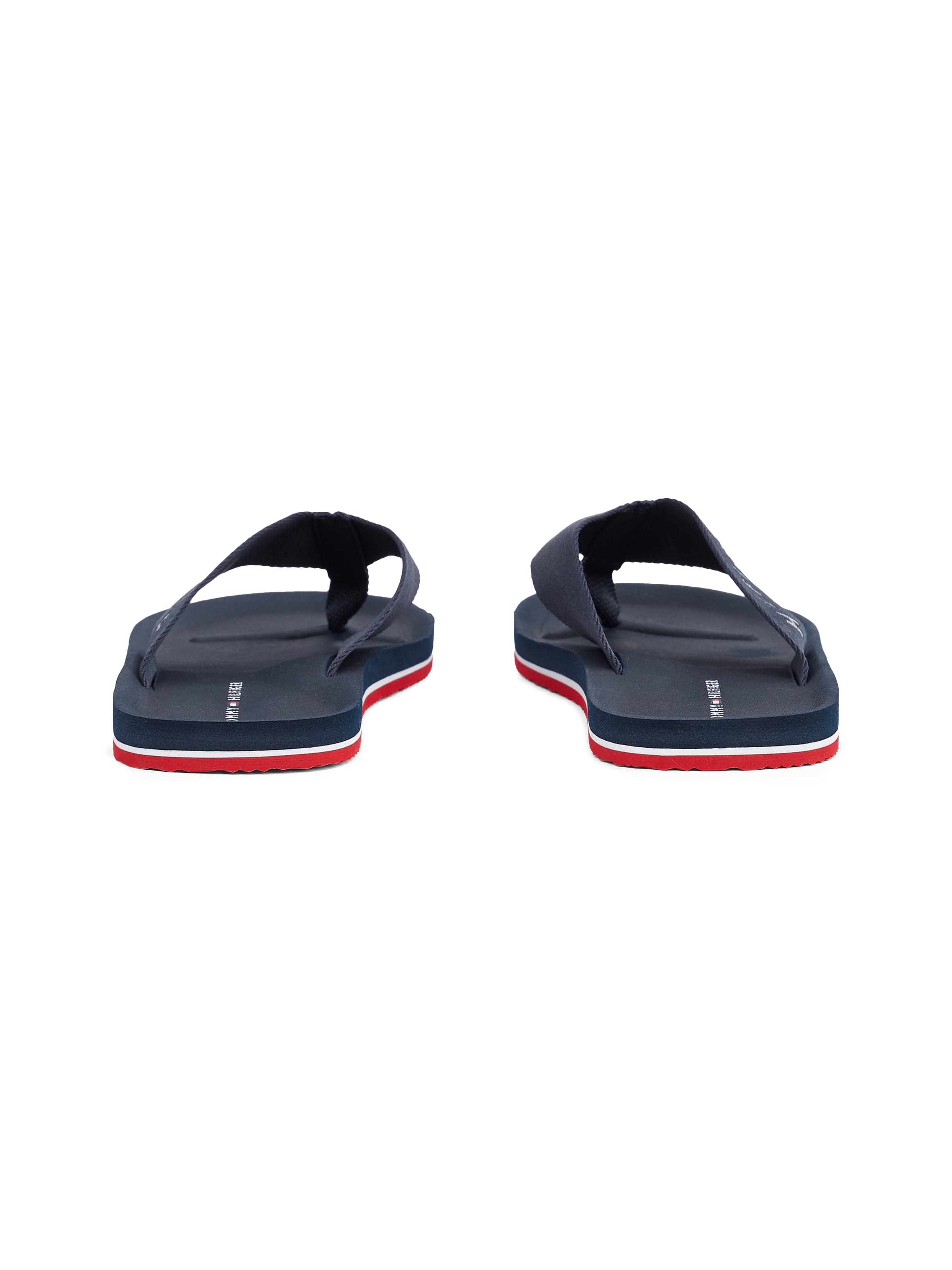 Tommy Hilfiger Zehentrenner »COMFORT HILFIGER BEACH SANDAL«, Dianette, Badeschuh, Schlupfschuh mit Logoschriftzug