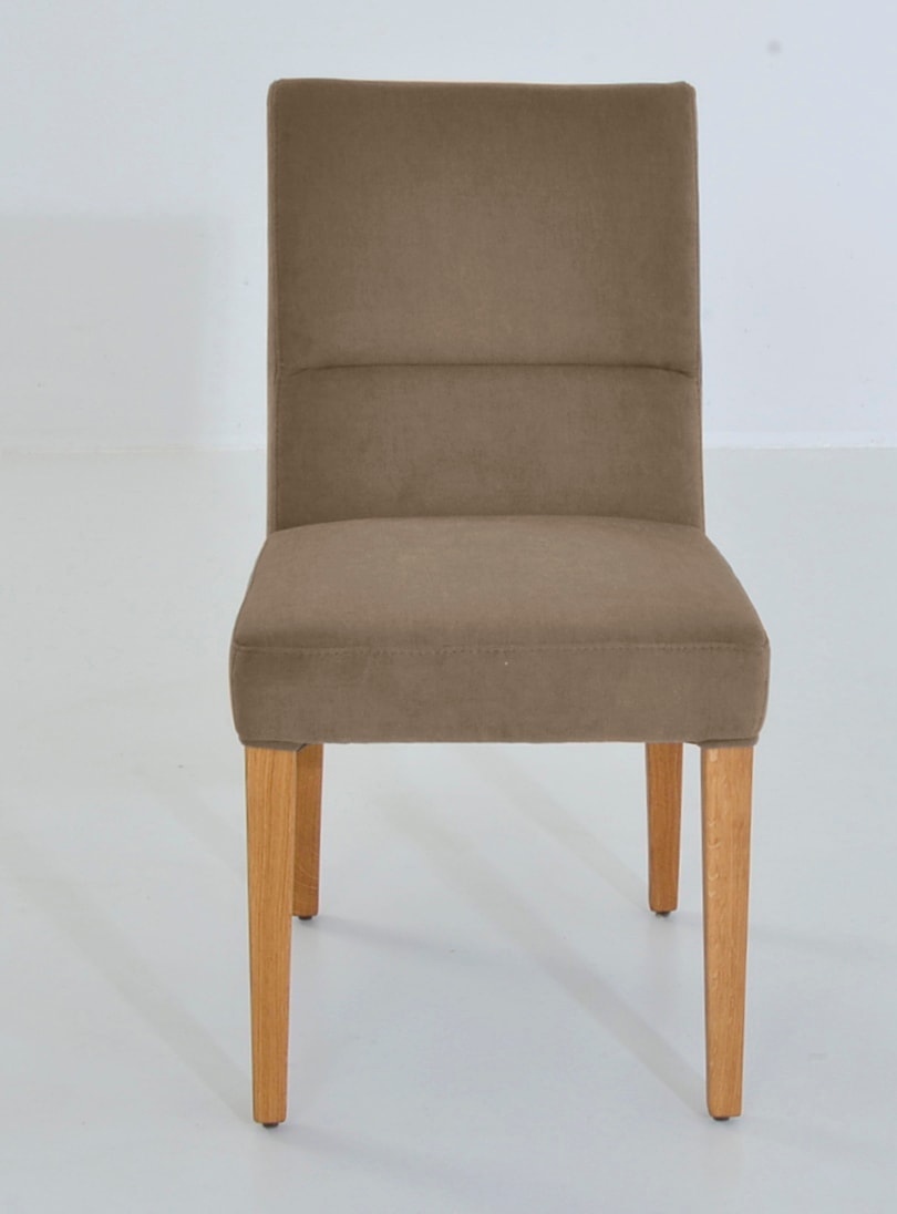 K+W Komfort & Wohnen 4-Fußstuhl »GOBY« () 4-Fuß-Holzstuhl in Wildeiche geöl günstig online kaufen