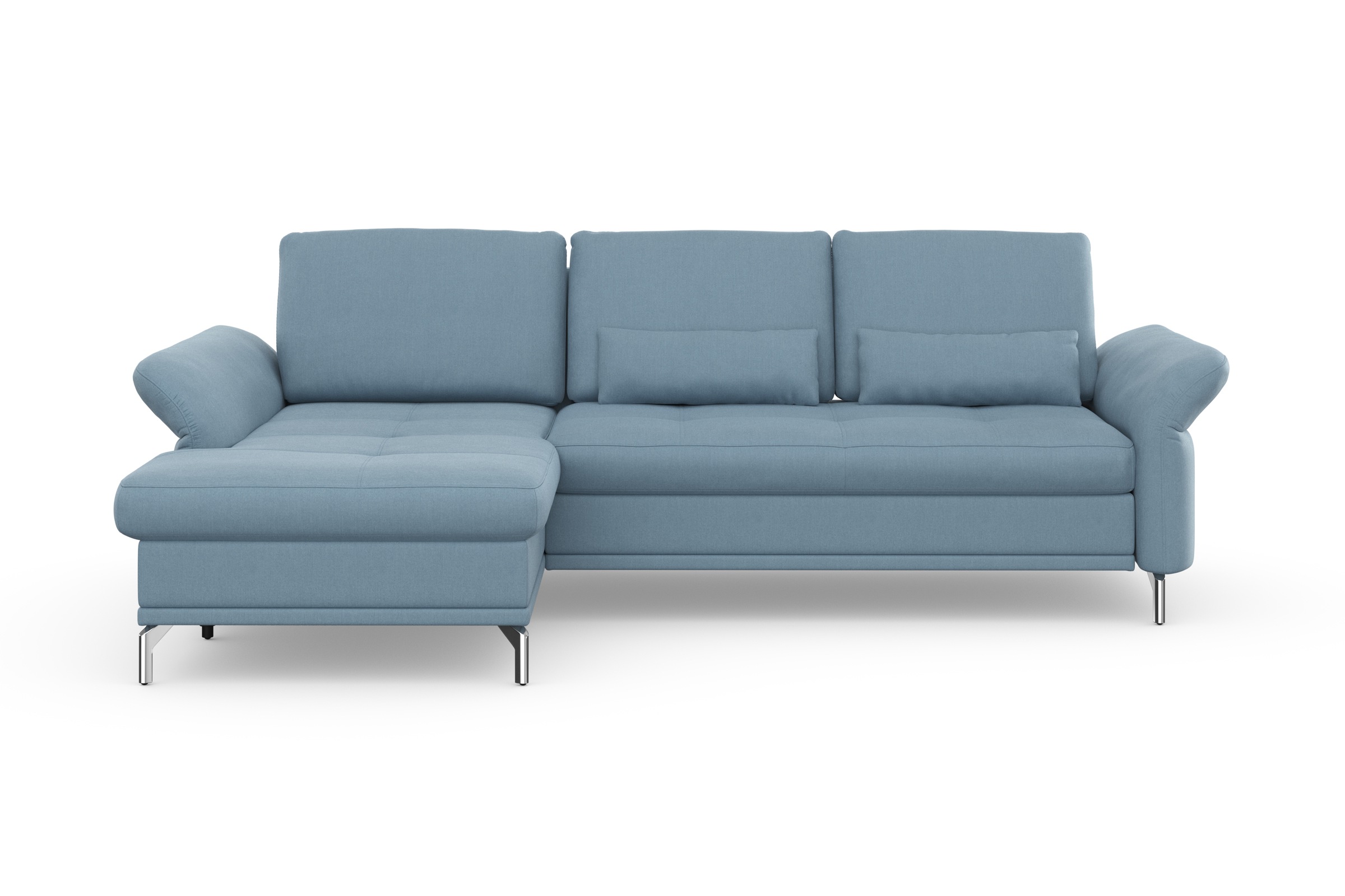 Home affaire Ecksofa »Palm Beach L-Form« Federkern, mit Sitztiefenverstellu günstig online kaufen