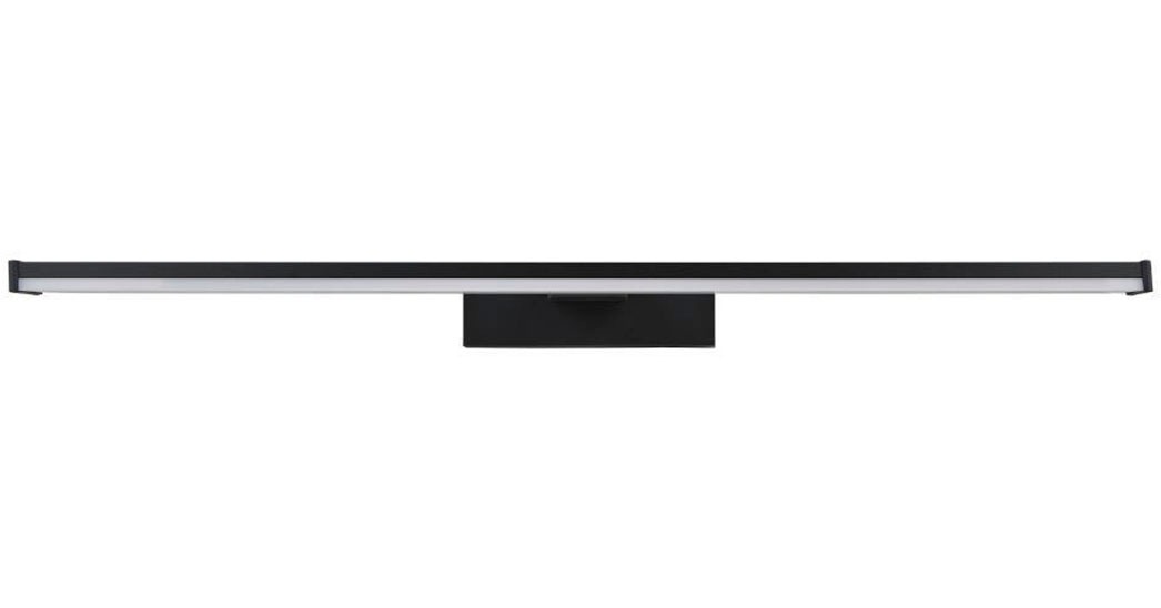EGLO Spiegelleuchte »PANDELLA 1 Wandlampe, Badezimmerlampe, schwarz, weiß, IP44«, 1 flammig, Leuchtmittel LED-Modul | LED wechselbar, LED, Bad, Badezimmer, klassisch, modern, minimalistisch, 60x12x4cm