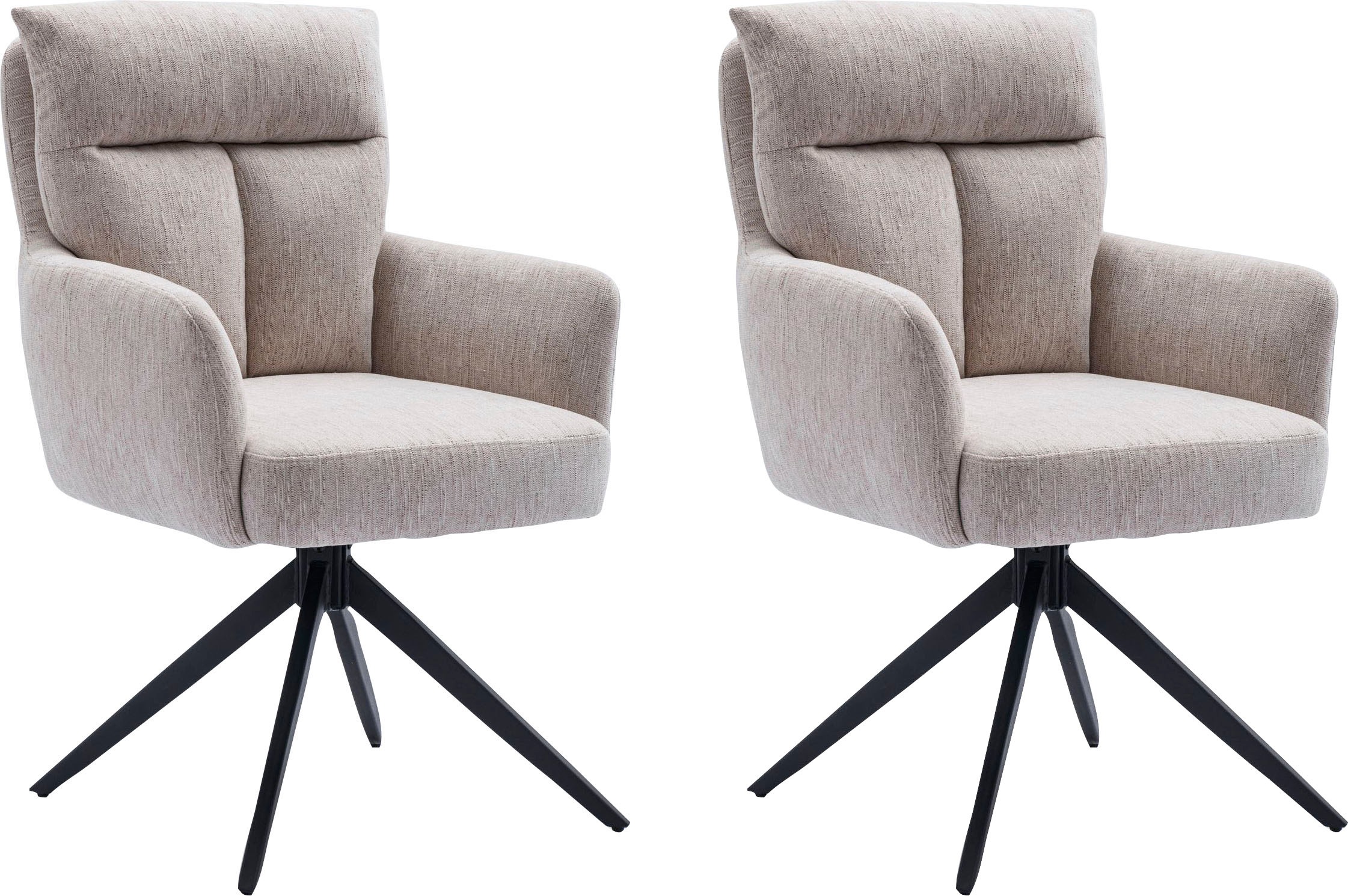 Home affaire Esszimmerstuhl »Monaco, TOPSELLER!«, (Set), 2 St., Boucle, ver günstig online kaufen