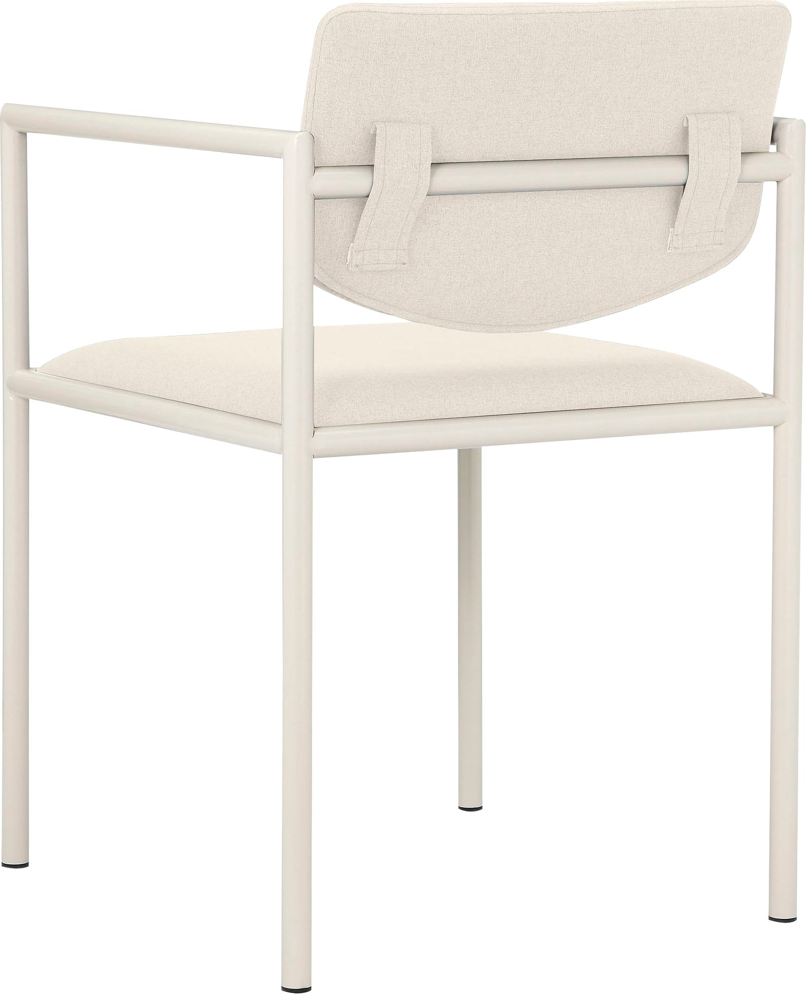 LeGer Home by Lena Gercke Esszimmerstuhl »Noelia, TOPSELLER!«, Feinstruktur, 2er Set, In 2 Gestellfarben auswählbar, Sitzhöhe 49 cm