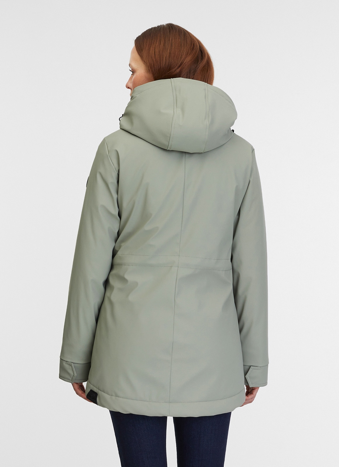 Ragwear Outdoorjacke »MONADIS RAINY WARM«, mit Kapuze, wasserabweisender Parka, mit wärmenden Teddyplüsch gefüttert
