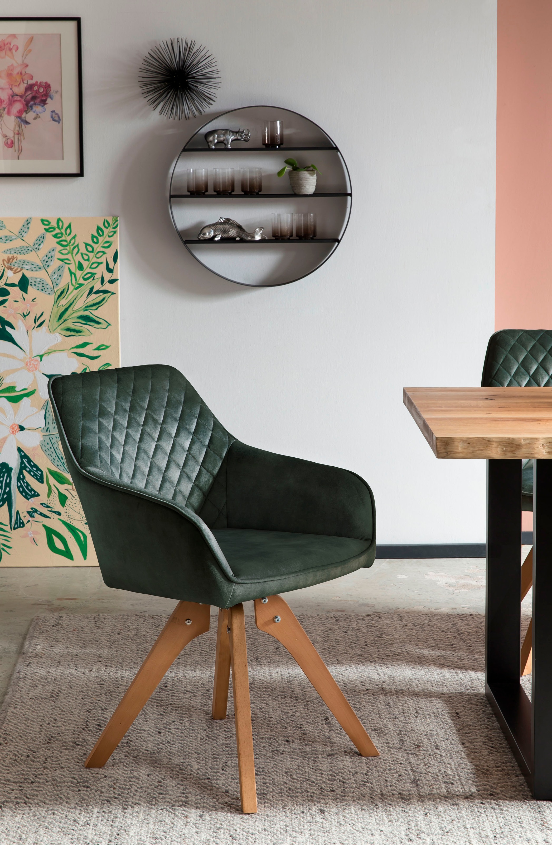 SalesFever Armlehnstuhl »Växjö - Esszimmerstuhl Komfort und Stil« () 1 Stk. günstig online kaufen