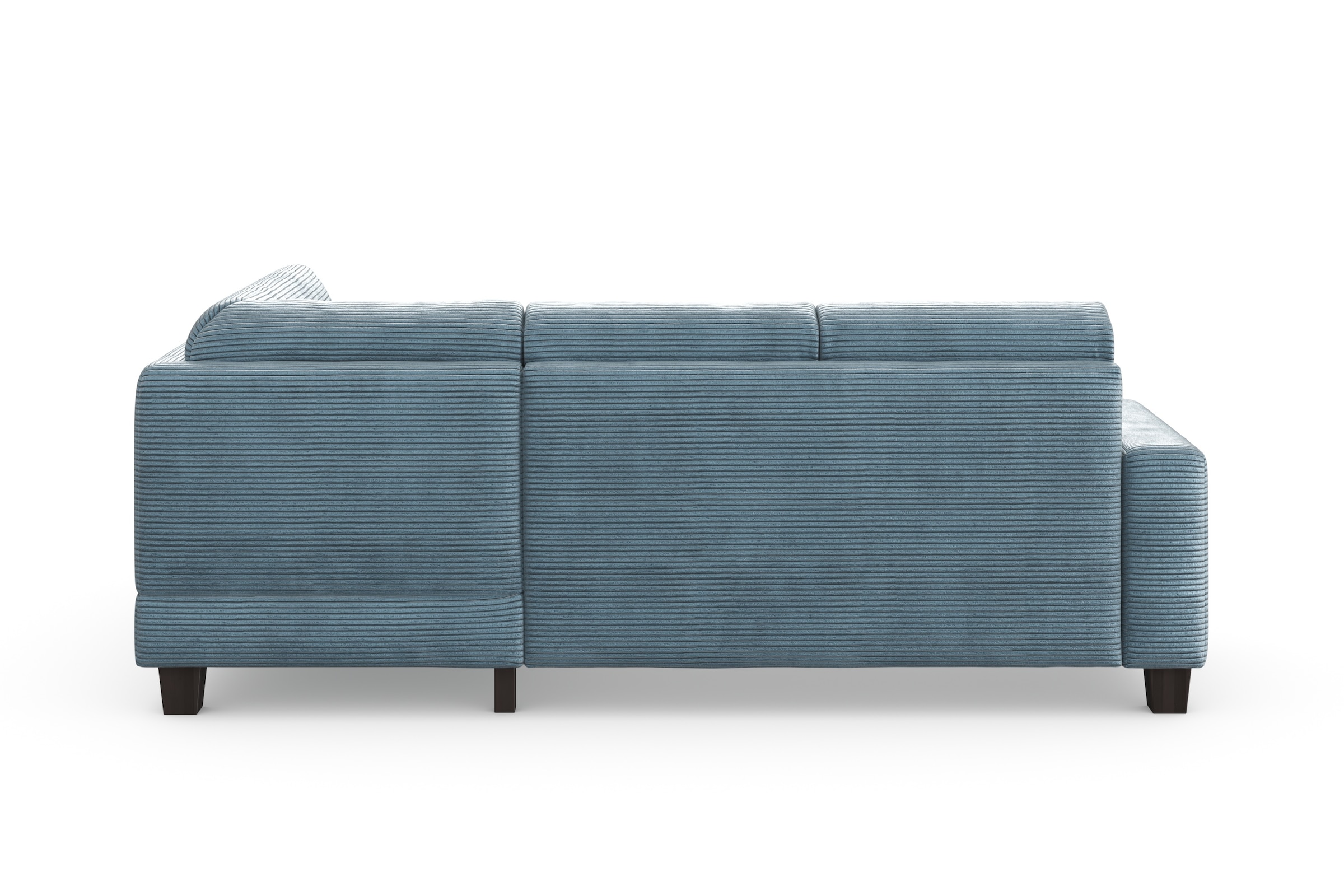 Home affaire Ecksofa »Summer L-Form«, mit Ottomane, mit oder ohne Bettfunktion und Bettkasten, Cord-Bezug