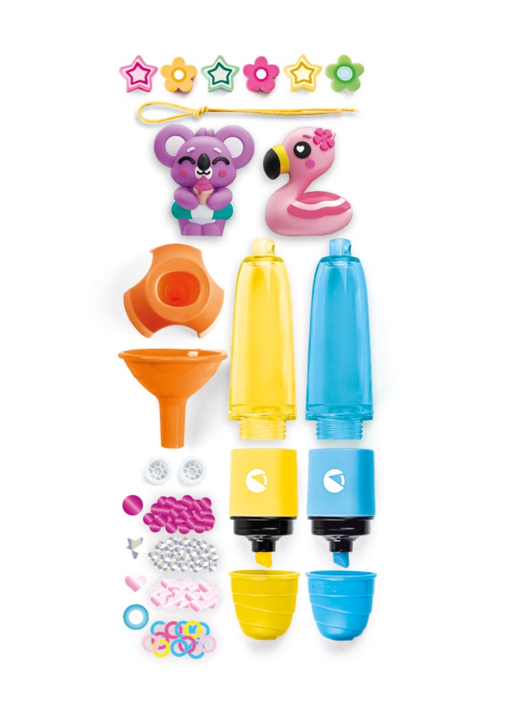 Clementoni® Kreativset »Idea, Deine Textmarker-Kreationen - Freunde«