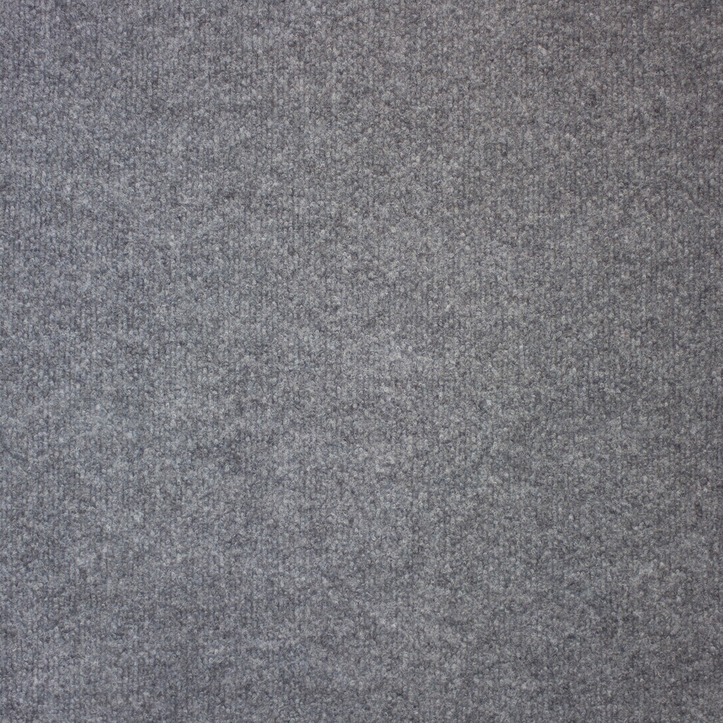 Renowerk Teppichfliese »Madison«, quadratisch, 6 mm Höhe, 20 Stk., 5 m², grau, selbstliegend, fußbodenheizungsgeeignet, Teppichfliese 50 cm x 50 cm