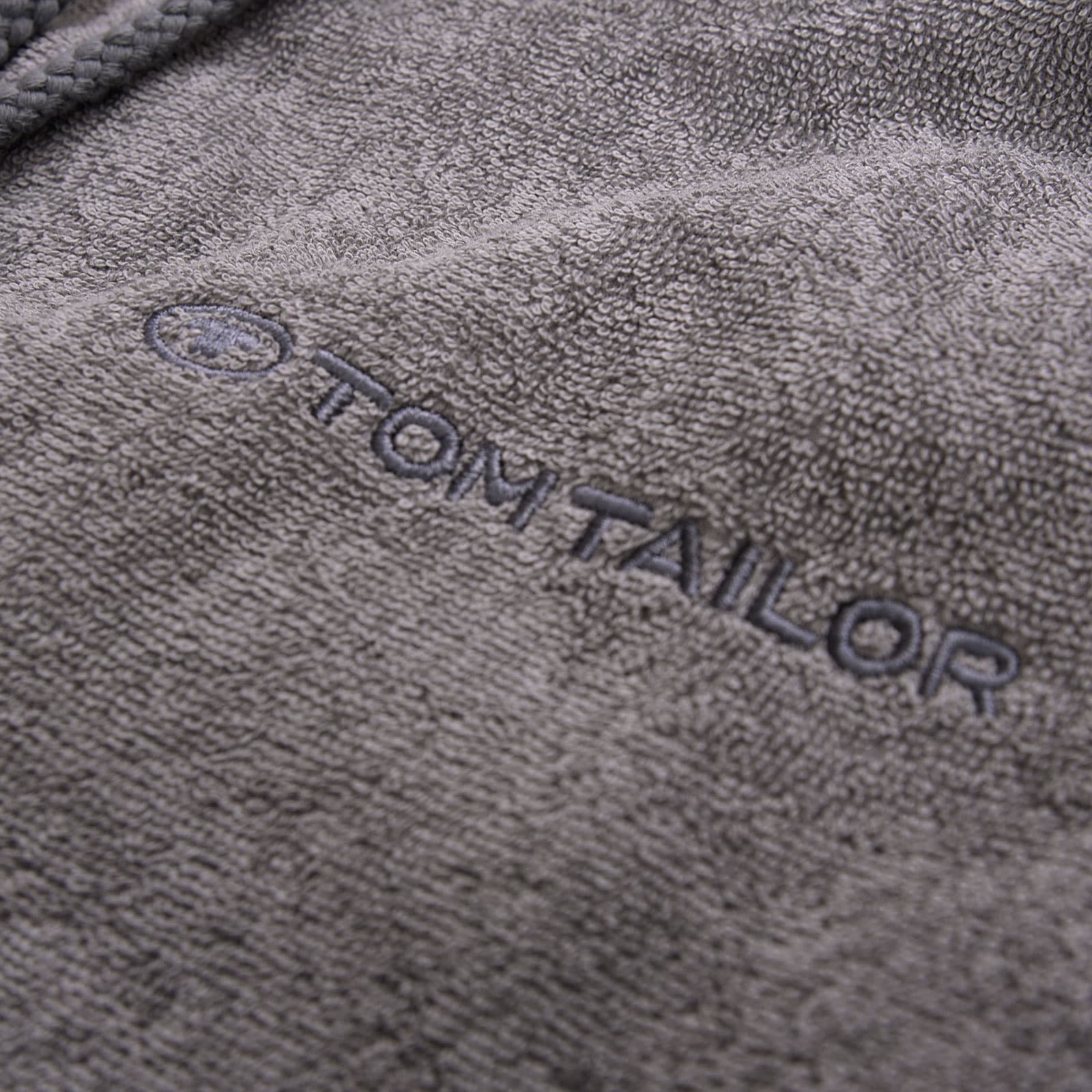 TOM TAILOR HOME Badeponcho »Surfponcho COLOR BATH«, (1 St.), mit Kordel, mit Bauchtasche, saugstark, reine Baumwolle