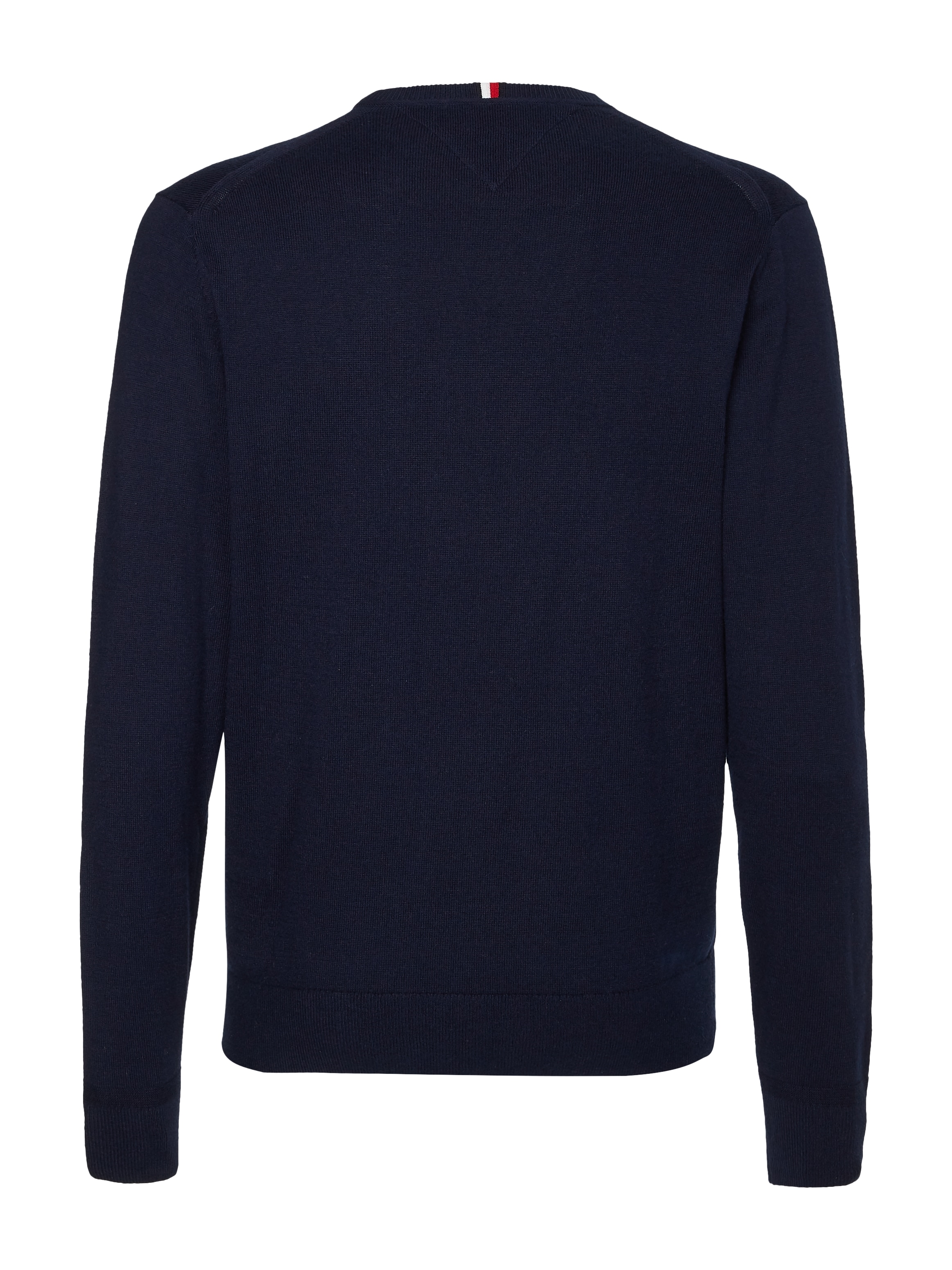 Tommy Hilfiger Rundhalspullover »PIMA ORG CTN CASHMERE CREW NECK«