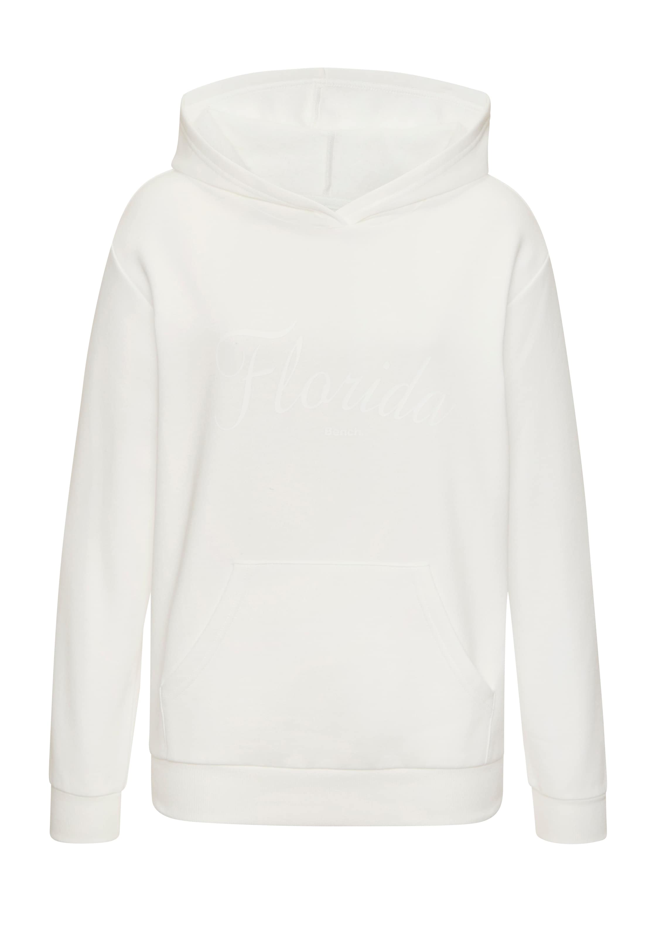 Bench. Loungewear Kapuzensweatshirt , mit tonigem Frontprint
