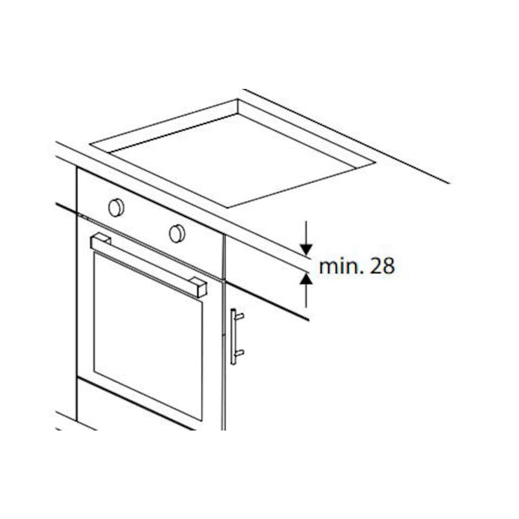 BEKO Backofen-Set »BBSM12320X«, BBSM12320X, mit Teleskopauszug nachrüstbar