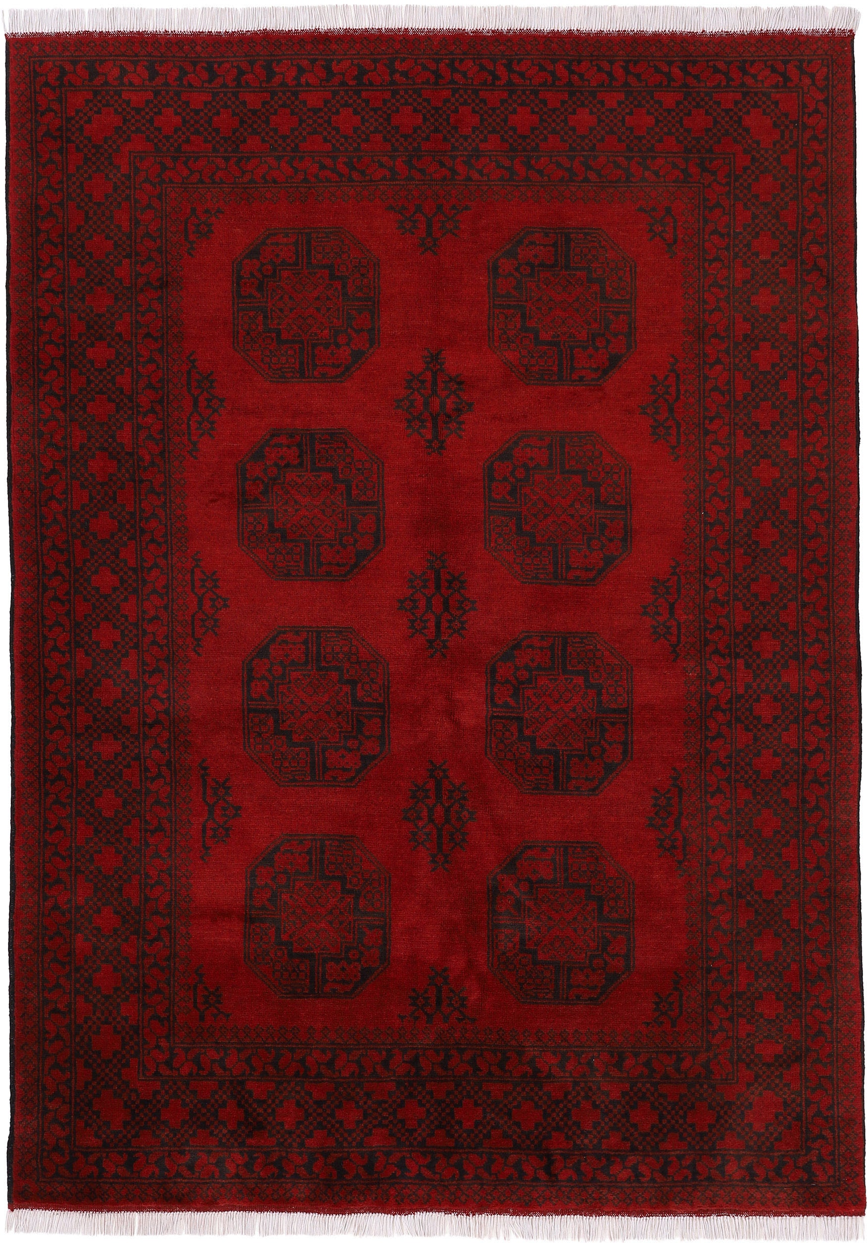 Woven Arts Orientteppich »Afghan Akhche, auch als Läufer«, rechteckig, 10 m günstig online kaufen