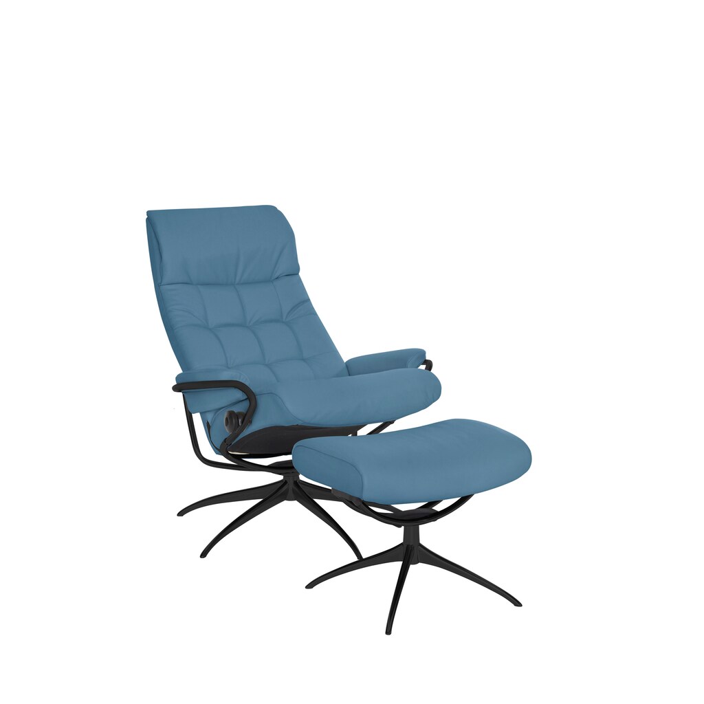 Stressless® Relaxsessel »London«, (Set, Relaxsessel mit Hocker)