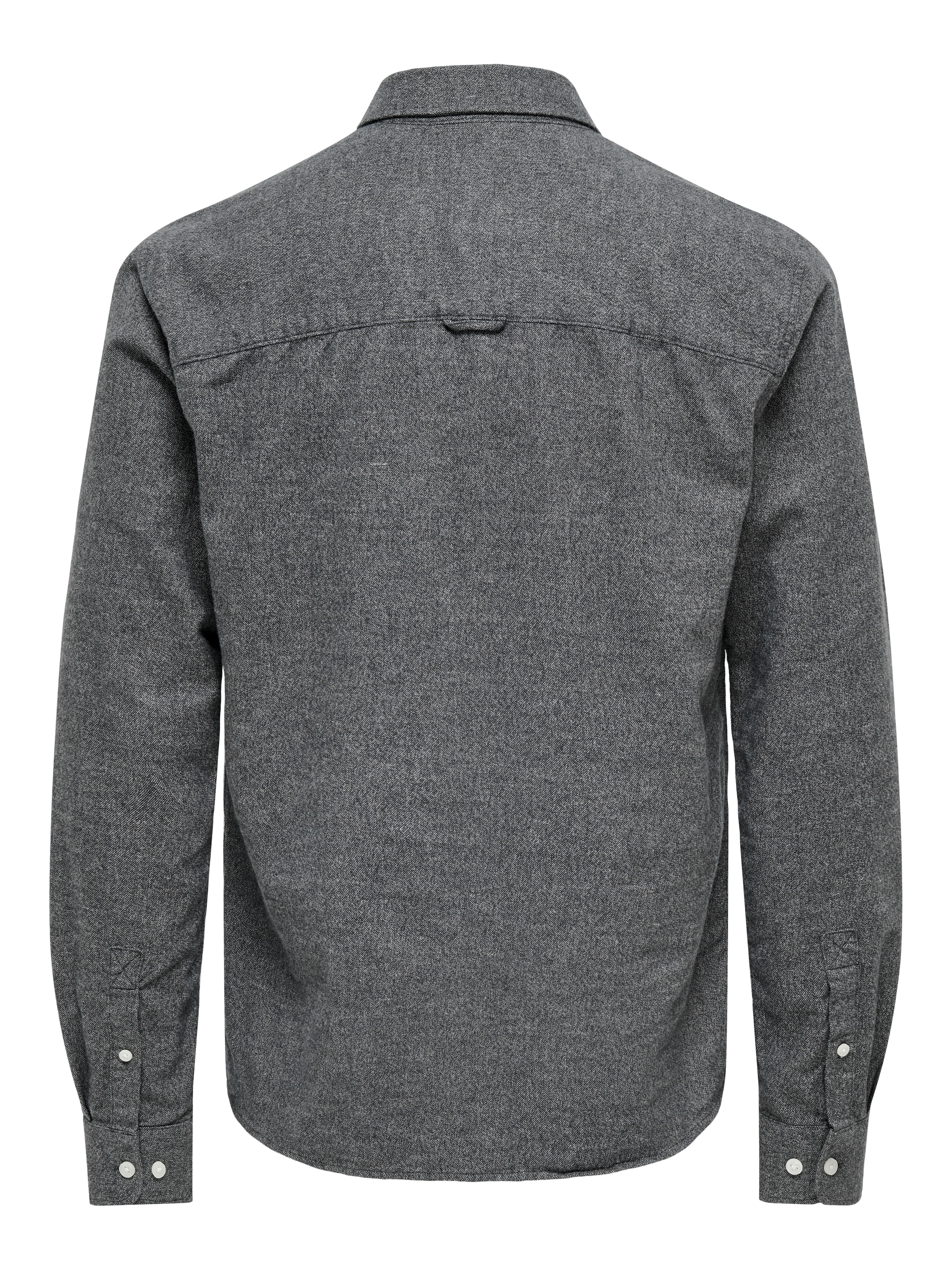 ONLY & SONS Langarmhemd »ONSNIKOLA LS MELANGE SHIRT OTL«