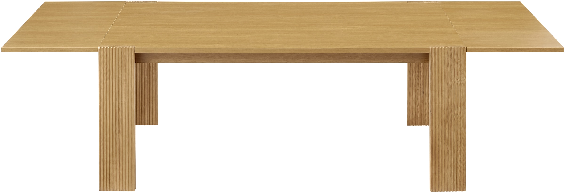 OTTO home Esstisch »Peregrin, verlängerbar von 180 - 270 cm« Melaminoberfläche, robustes Eschenholzgestell, Verlängerungsfunktion